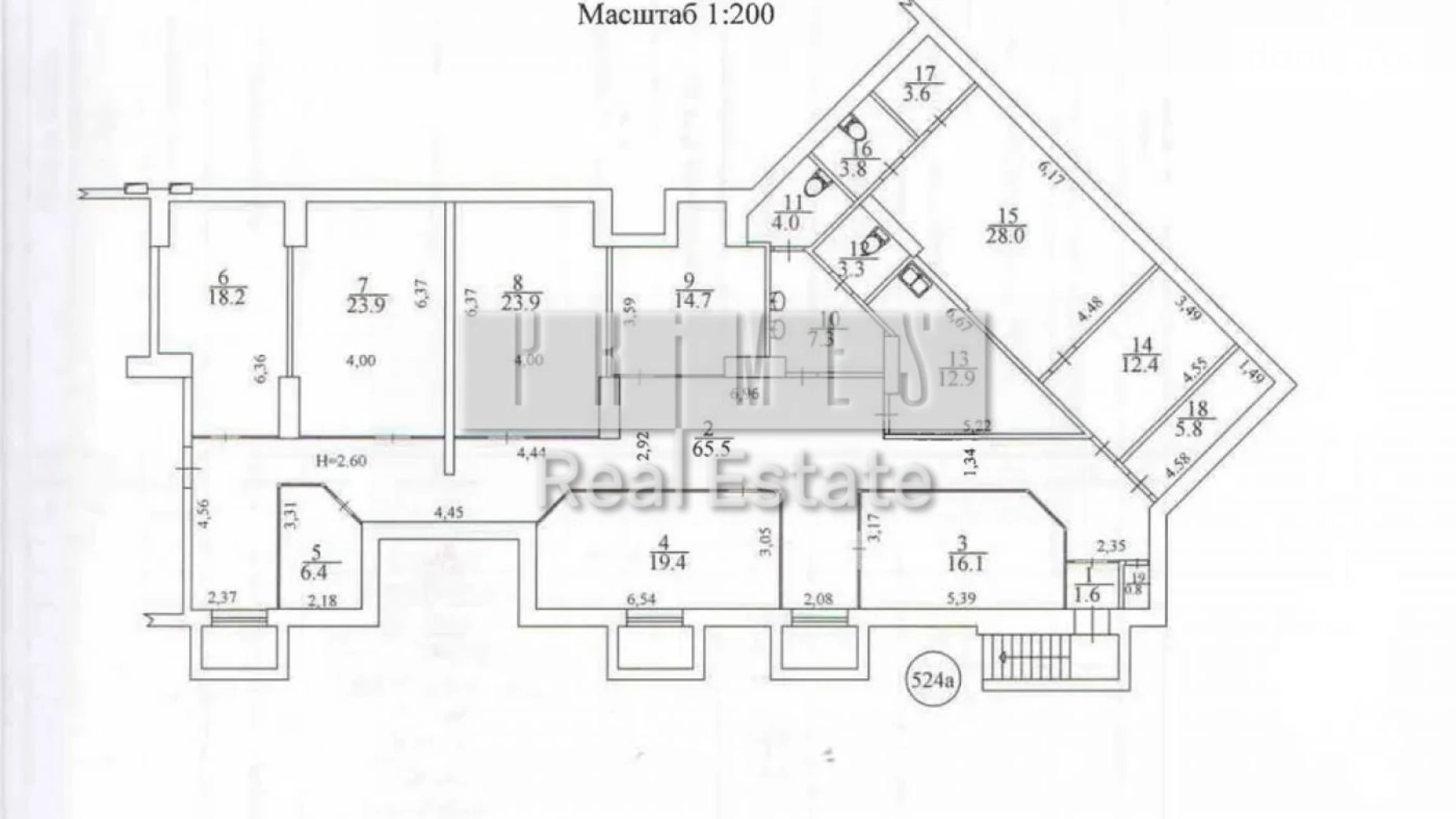 Продается помещения свободного назначения 272 кв. м в 25-этажном здании, цена: 271600 $ - фото 3