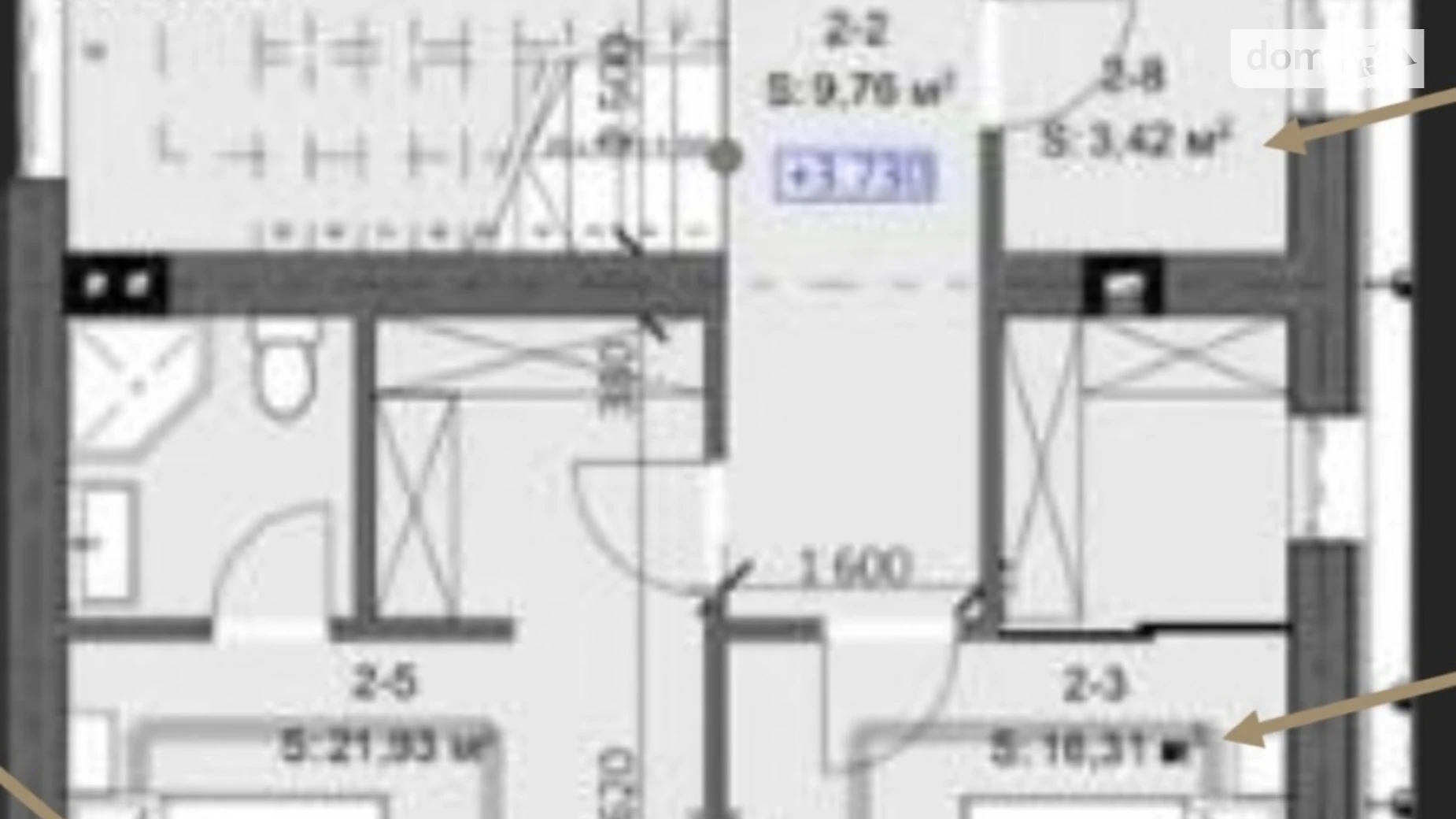 Продается дом на 3 этажа 309 кв. м с гаражом, цена: 345000 $ - фото 4