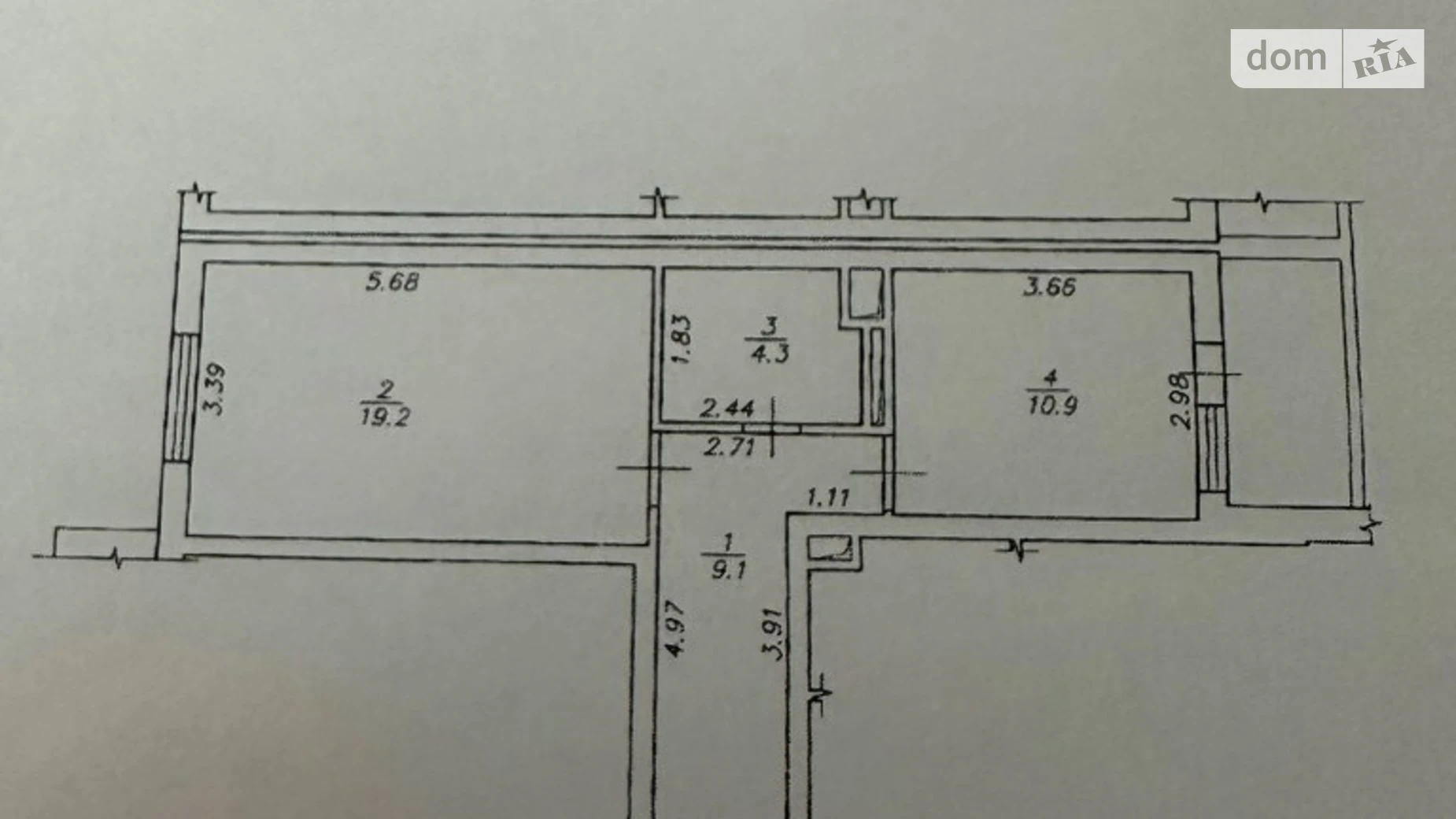 Продается 1-комнатная квартира 47.9 кв. м в Петропавловской Борщаговке, ул. Черкасская, 10 - фото 2