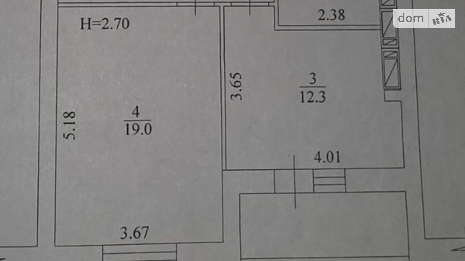 Продается 1-комнатная квартира 46.8 кв. м в Харькове, цена: 40000 $ - фото 5