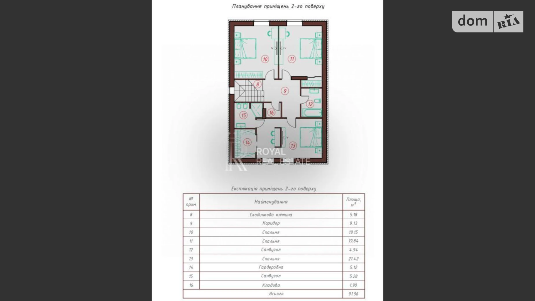 Продается дом на 2 этажа 175 кв. м с садом, цена: 152000 $ - фото 5