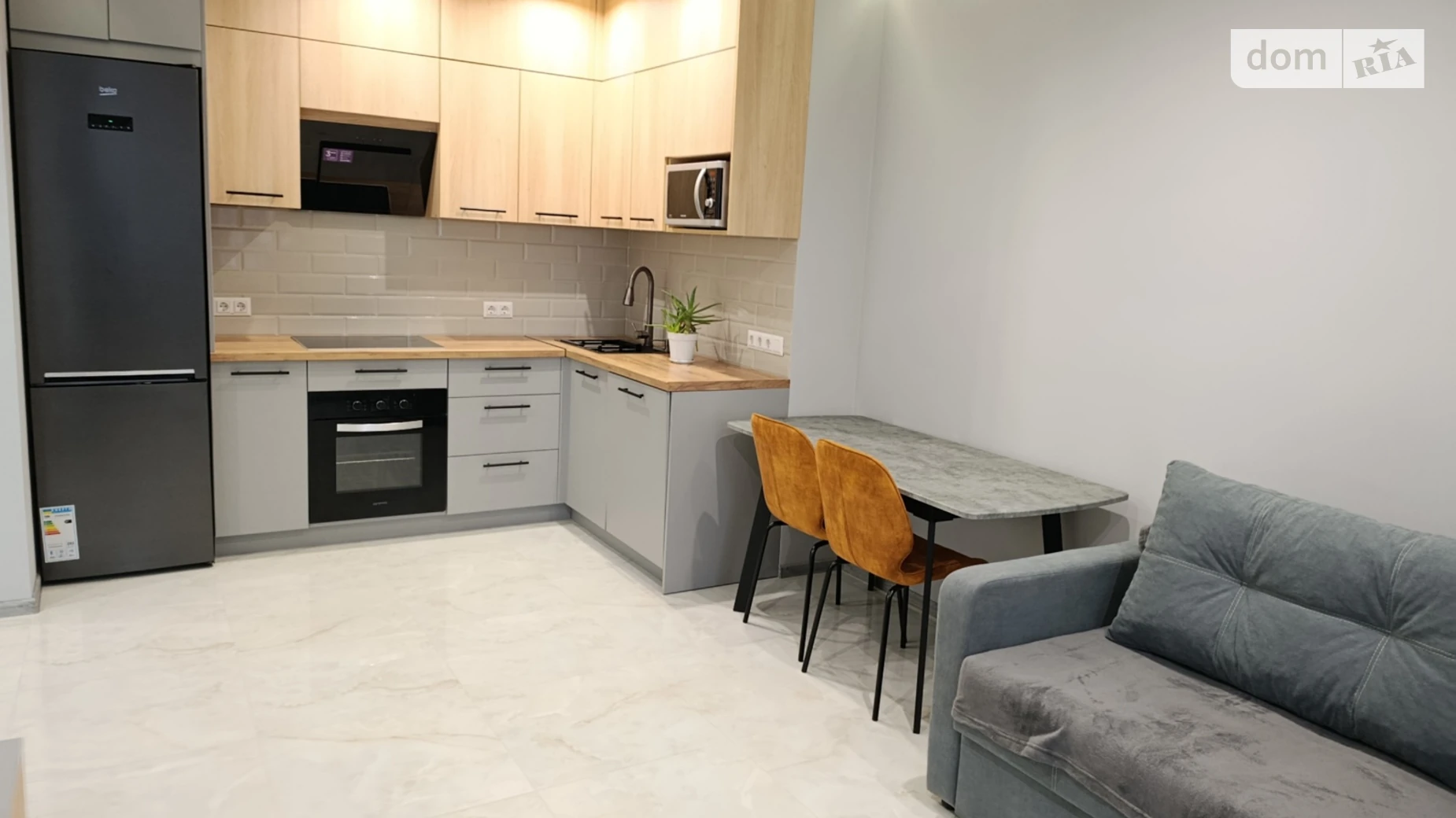 1-комнатная квартира 46 кв. м в Тернополе - фото 2