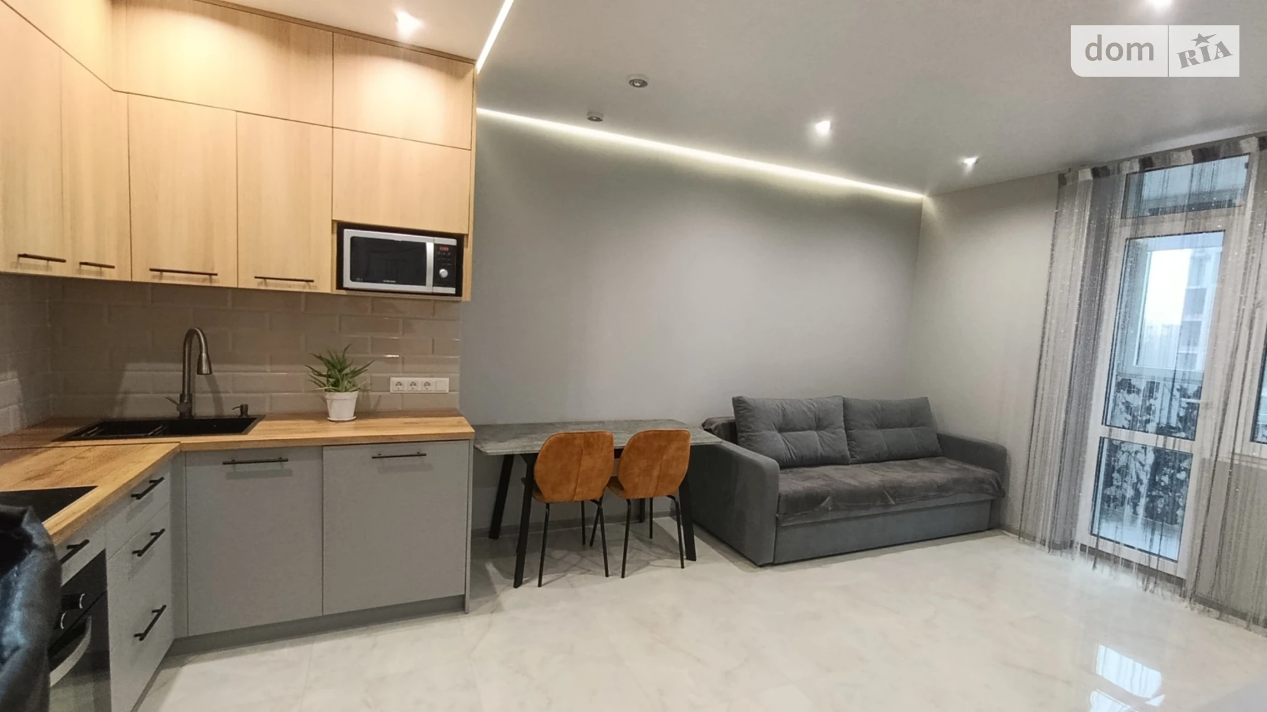 1-комнатная квартира 46 кв. м в Тернополе - фото 4