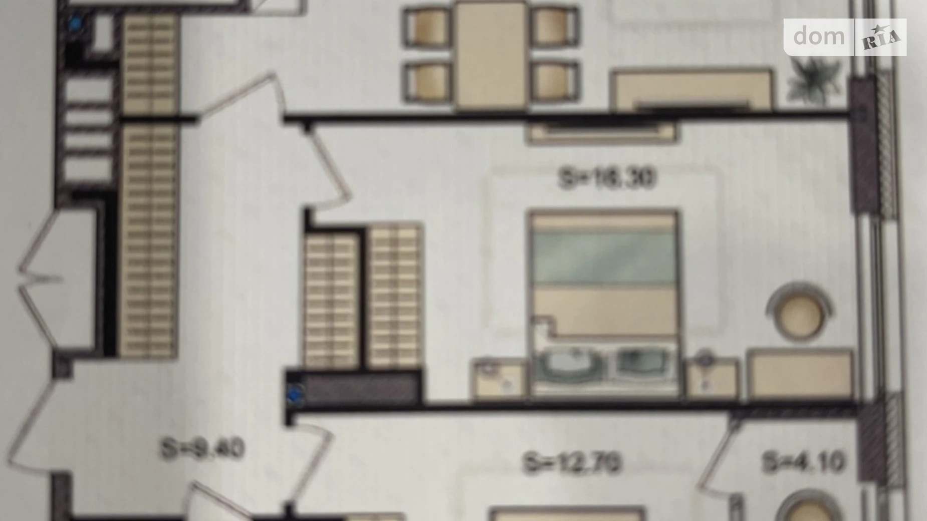 Продается 2-комнатная квартира 73 кв. м в Днепре, ул. Уляновская(Ульянова), 11 - фото 3