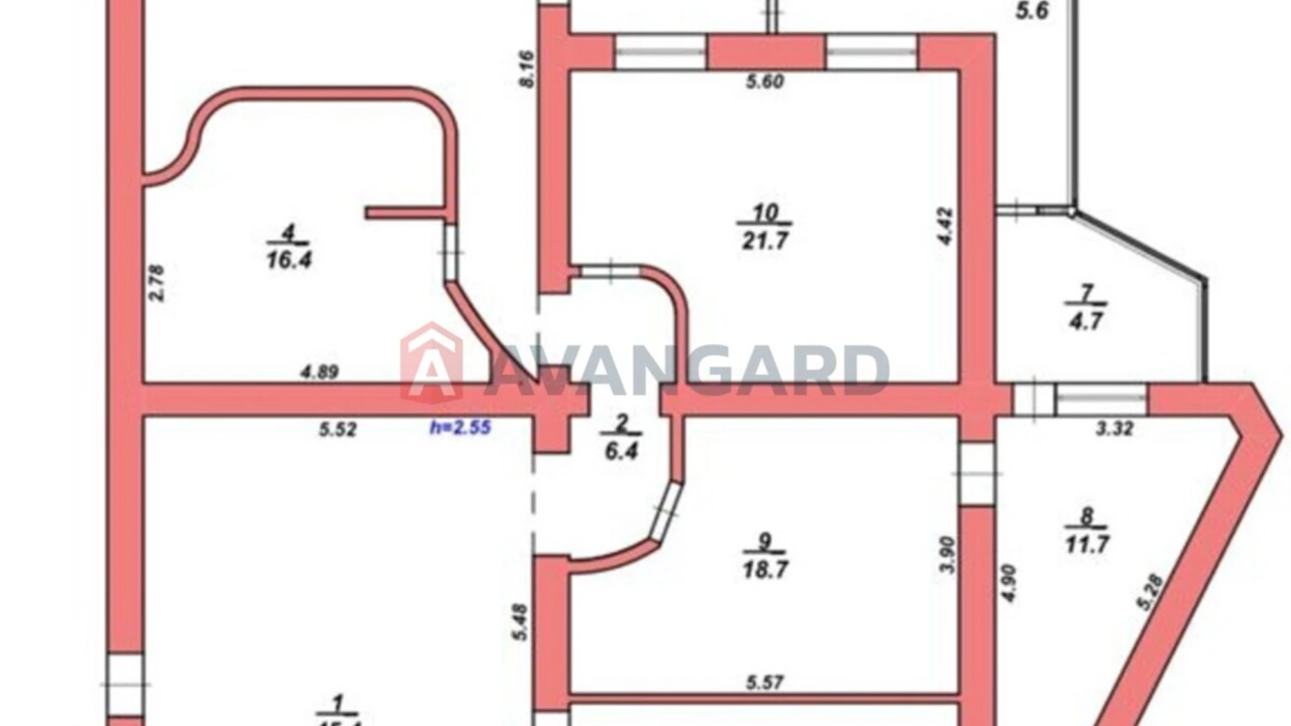 Продается 3-комнатная квартира 170 кв. м в Хмельницком, ул. Подольская, 169 - фото 4