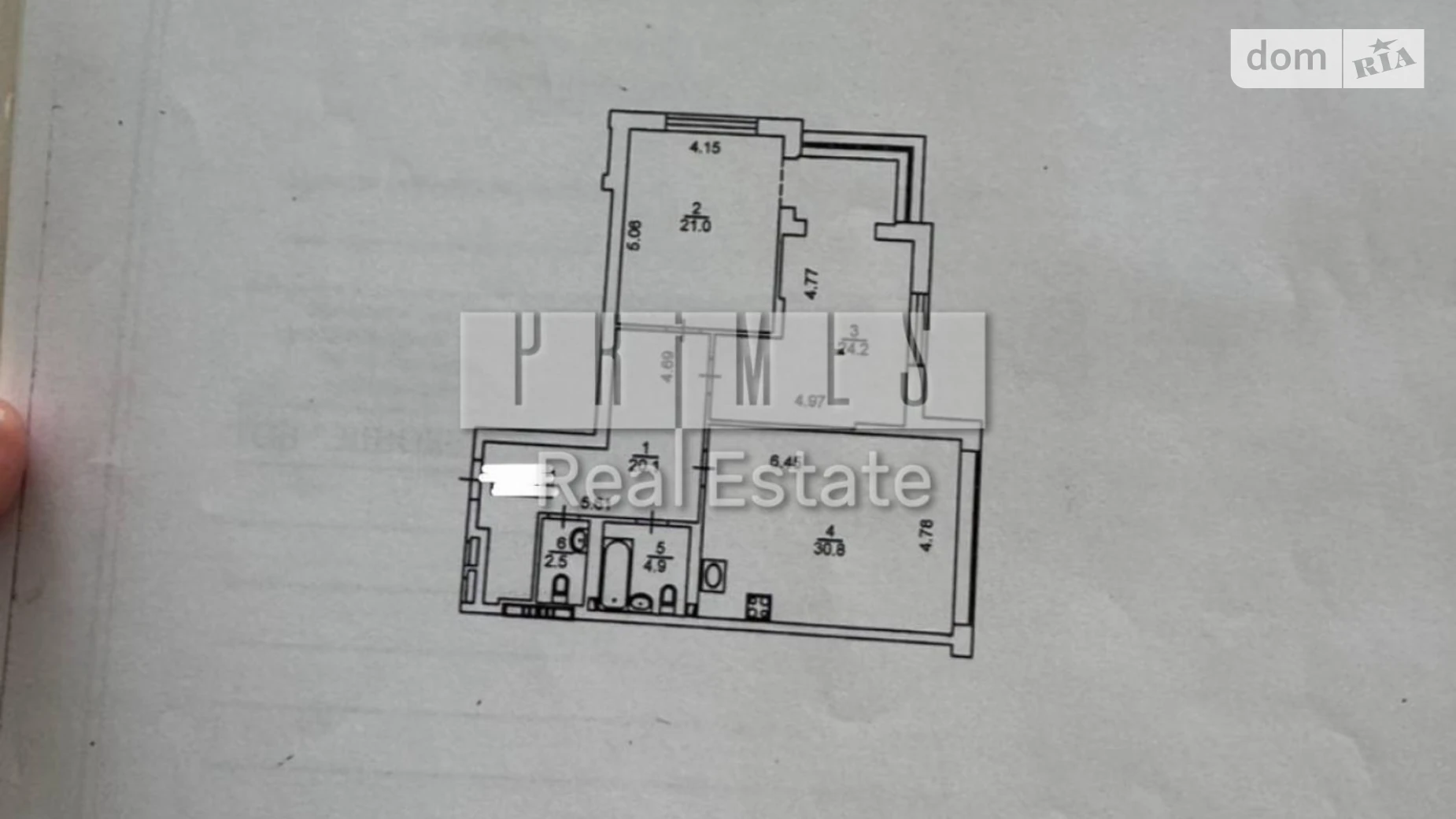 Продается 2-комнатная квартира 103.5 кв. м в Киеве, ул. Трускавецкая, 2А - фото 2
