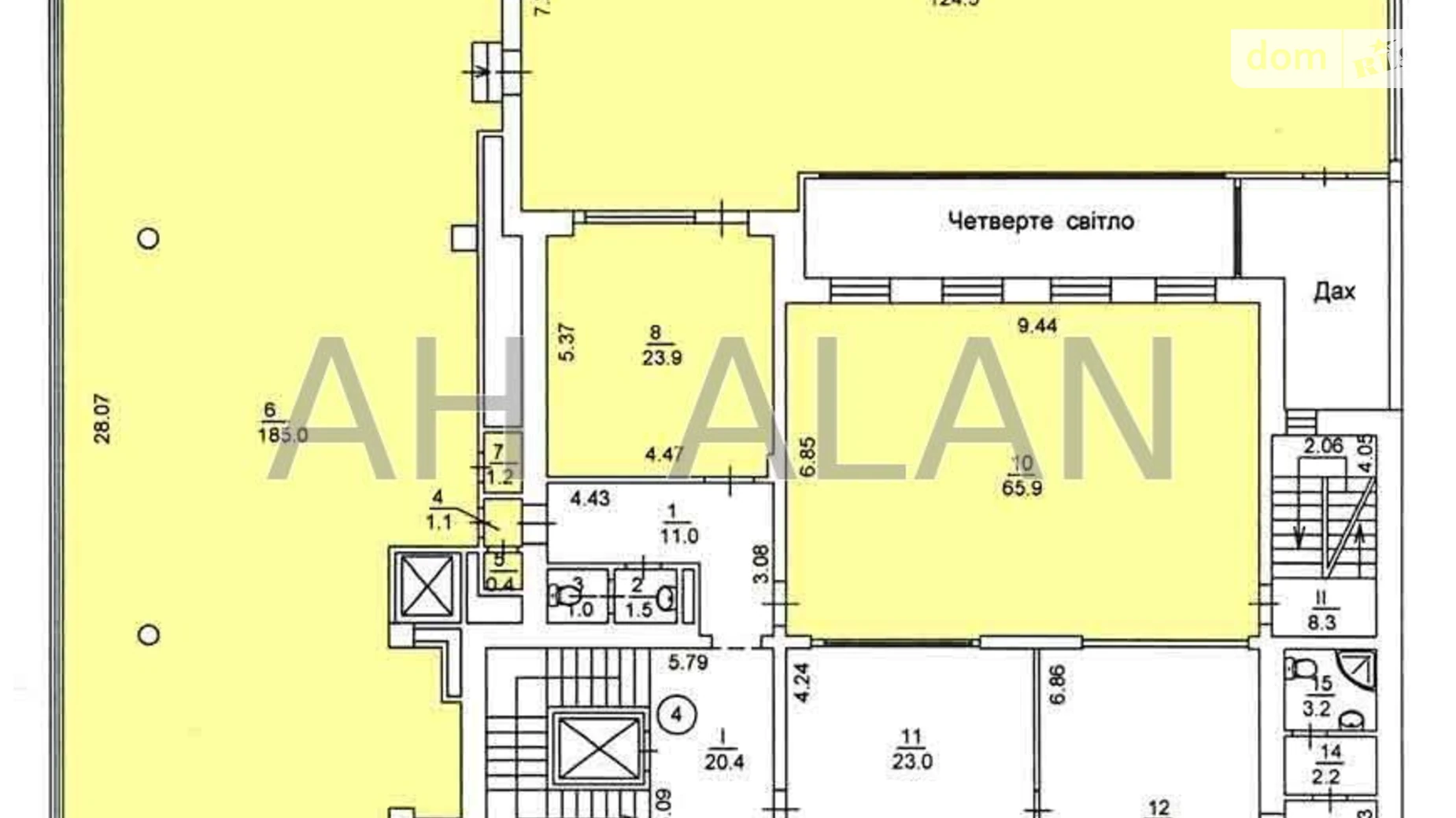 Здається в оренду офіс 412.1 кв. м в бізнес-центрі, цена: 7006 $ - фото 5