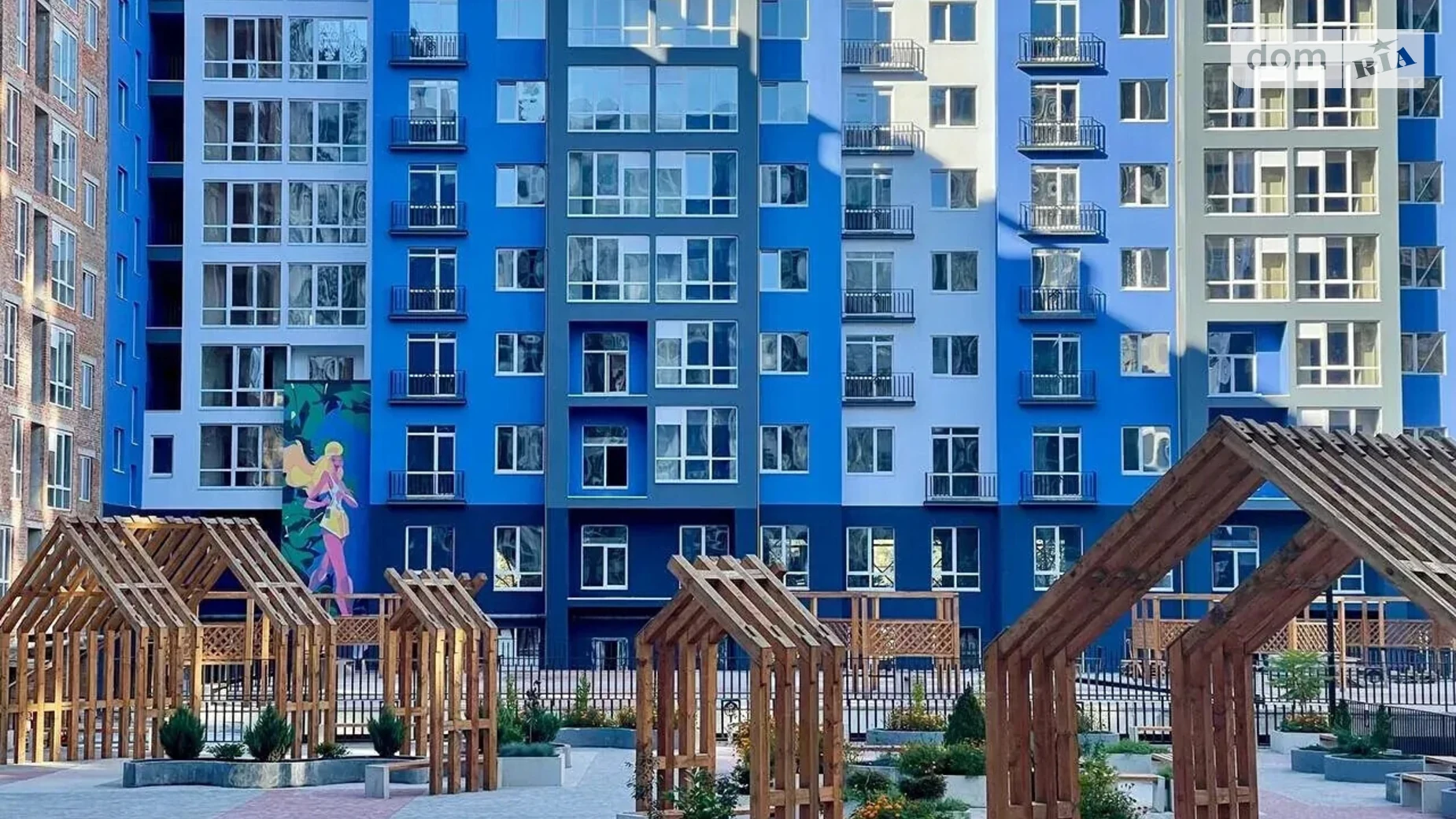 Продается 1-комнатная квартира 36 кв. м в Ивано-Франковске, ул. Княгинин, 44 корпус 17 - фото 4