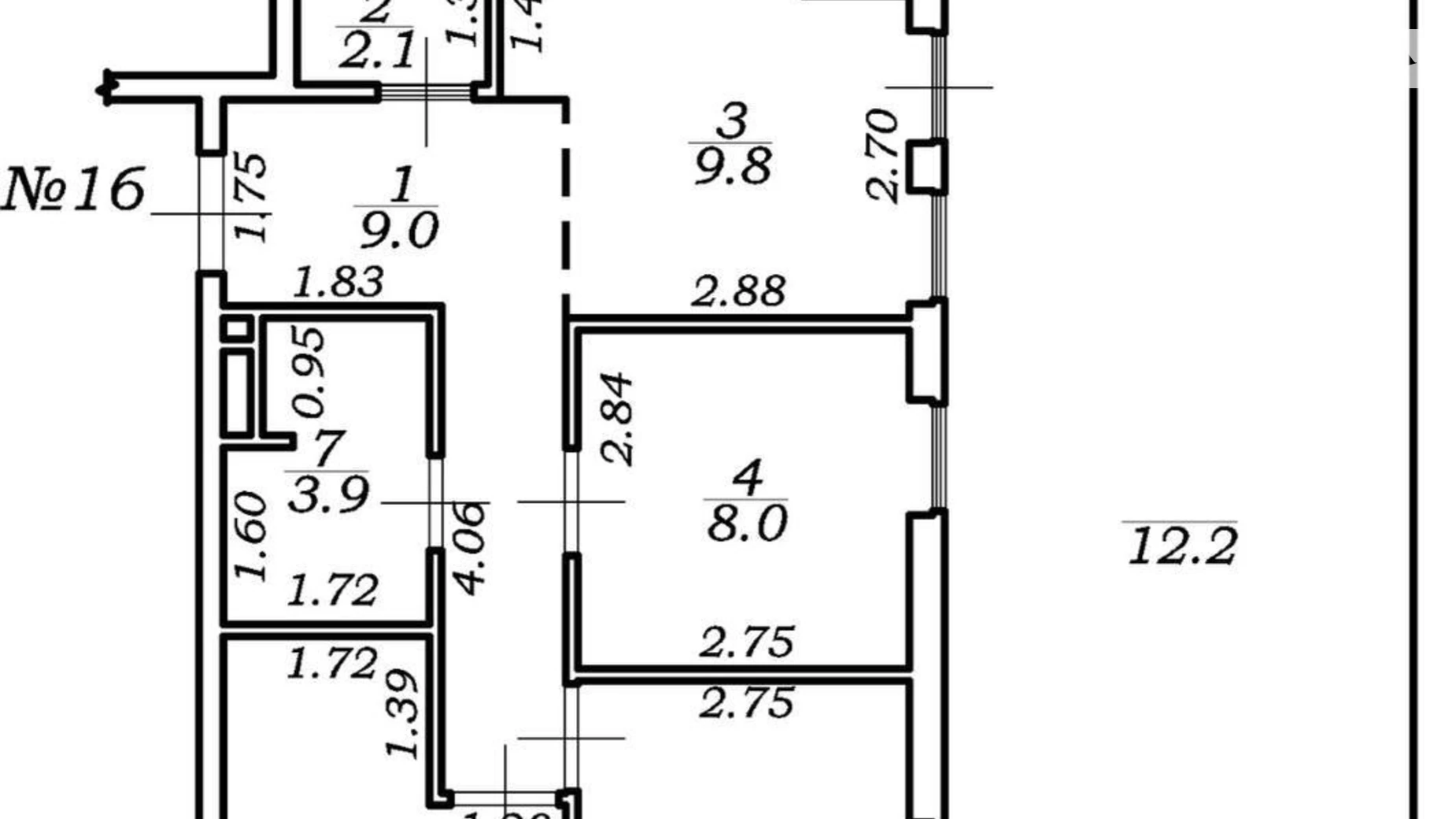 Продається 3-кімнатна квартира 67 кв. м у Одесі, вул. Радісна, 29 корпус 2 - фото 2