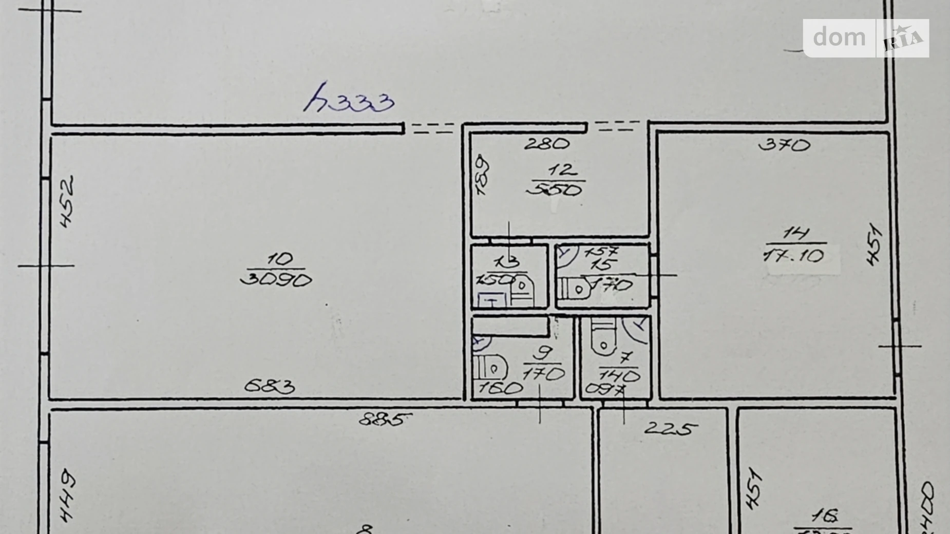 Сдается в аренду помещения свободного назначения 160 кв. м в 1-этажном здании, цена: 1280 $ - фото 5