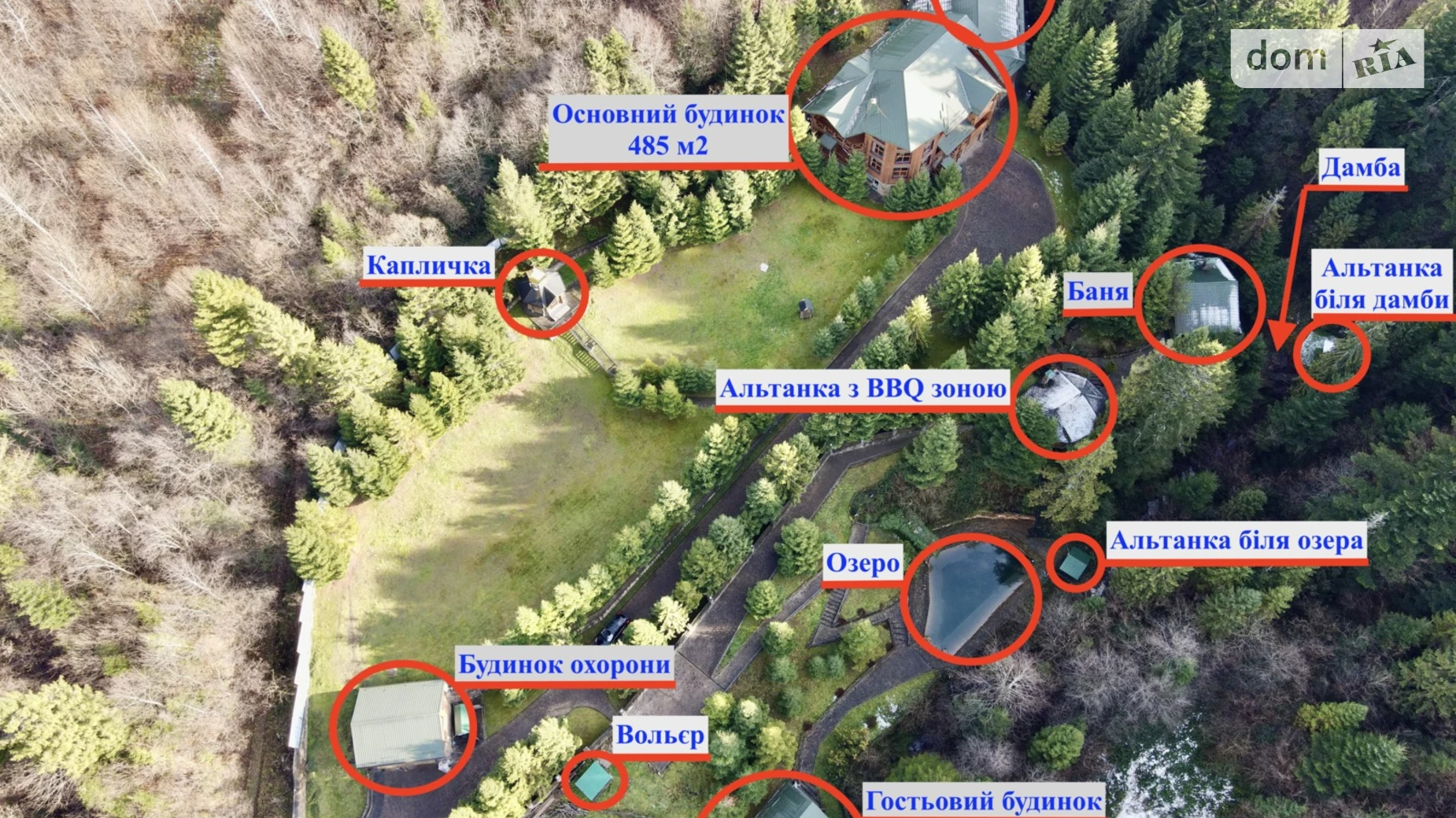 Продается дом на 3 этажа 485.7 кв. м с участком, цена: 1000000 $ - фото 3