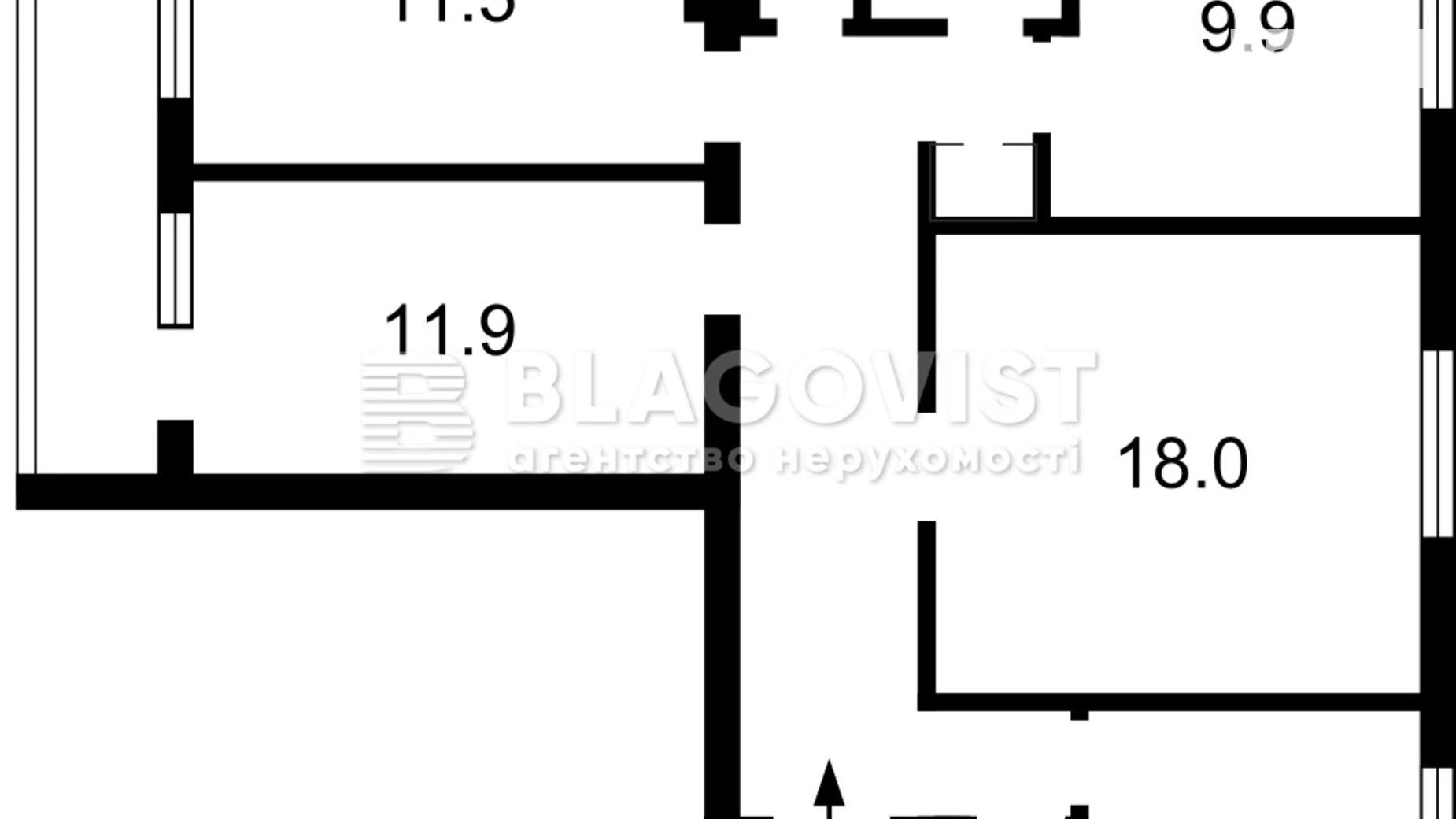 Продается 4-комнатная квартира 79.6 кв. м в Киеве, ул. Гетьмана Вадима, 44А - фото 3