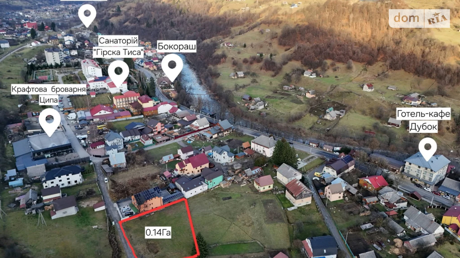 Продается земельный участок 14 соток в Закарпатской области, цена: 120000 $ - фото 2