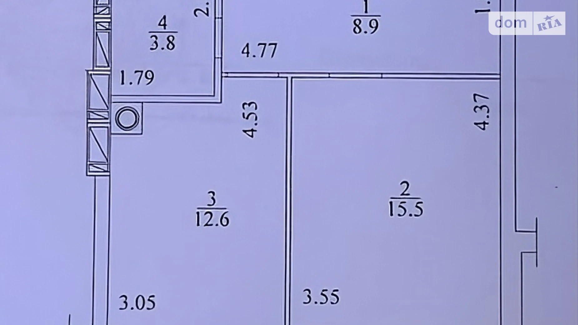 Продається 1-кімнатна квартира 40.8 кв. м у Ірпені, вул. Матвія Донцова(Тургенєвська), 21 - фото 2