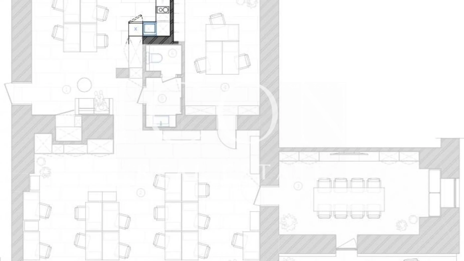 Здається в оренду офіс 137 кв. м в бізнес-центрі, цена: 6000 $ - фото 3