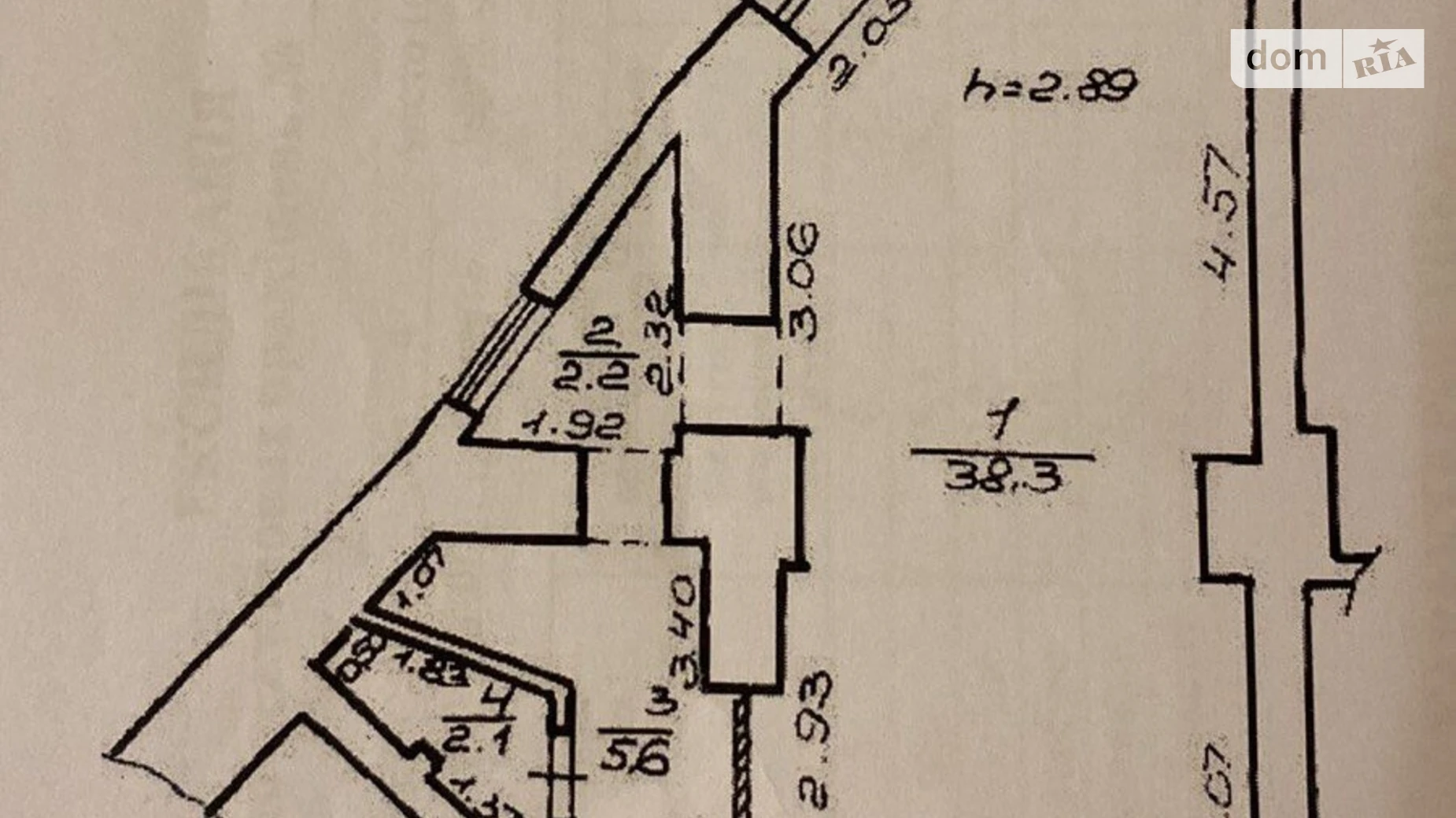 Сдается в аренду помещения свободного назначения 48.2 кв. м в 3-этажном здании, цена: 500 $ - фото 3