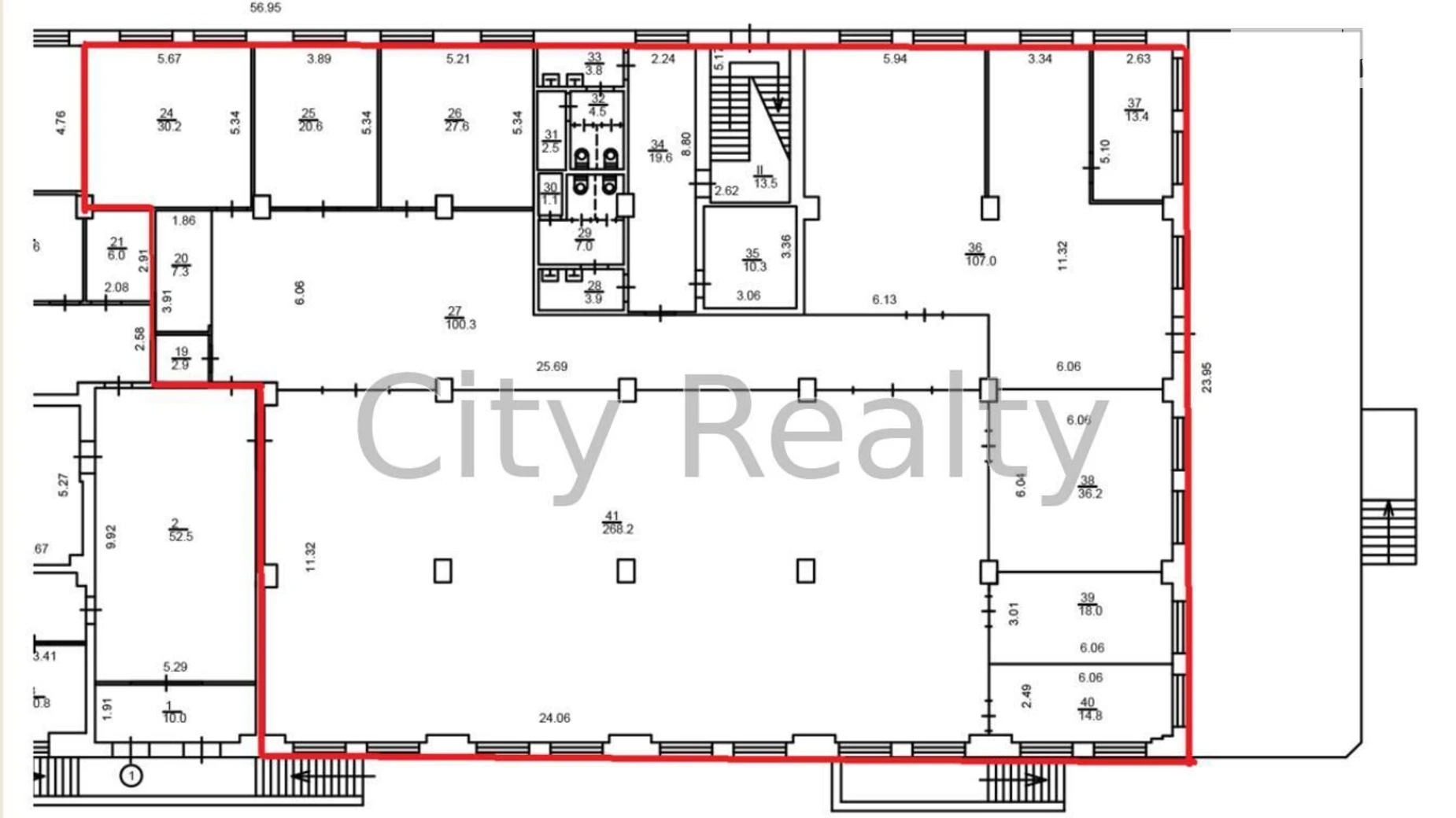 Сдается в аренду офис 783.1 кв. м в бизнес-центре, цена: 13313 $ - фото 3