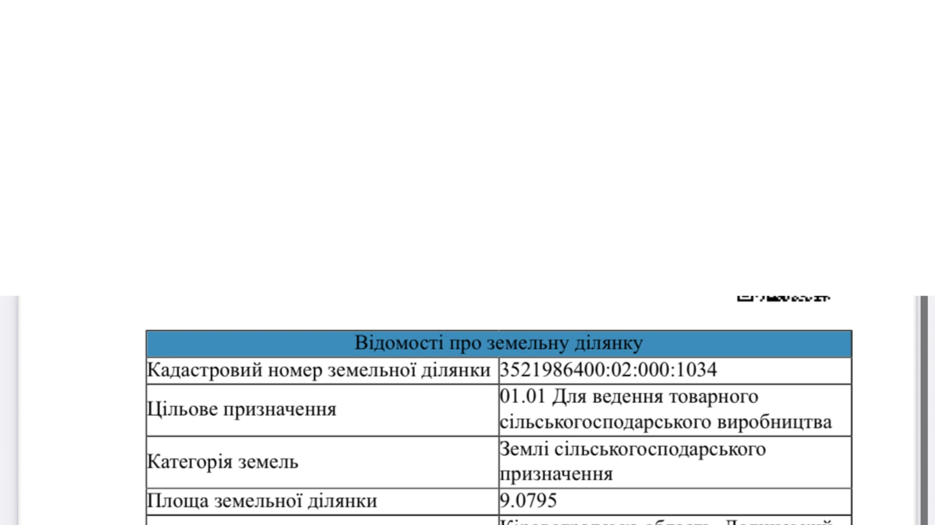 Продается земельный участок 9.0795 соток в Кировоградской области, цена: 27239 $ - фото 4