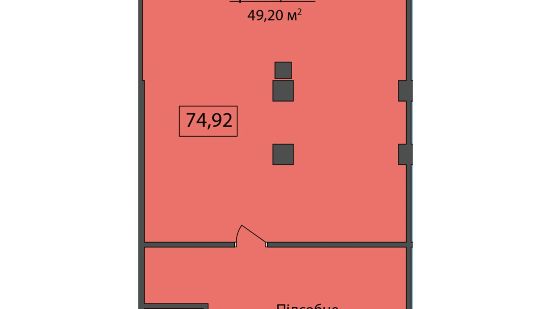 Продается офис 74.92 кв. м в бизнес-центре, цена: 142348 $ - фото 2