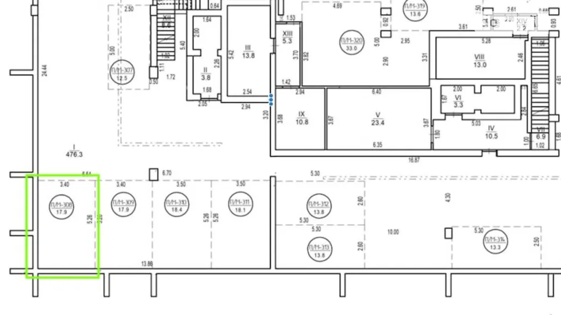 Продается 3-комнатная квартира 91 кв. м в Полтаве, ул. Юлиана Матвийчука(Пушкина) - фото 5