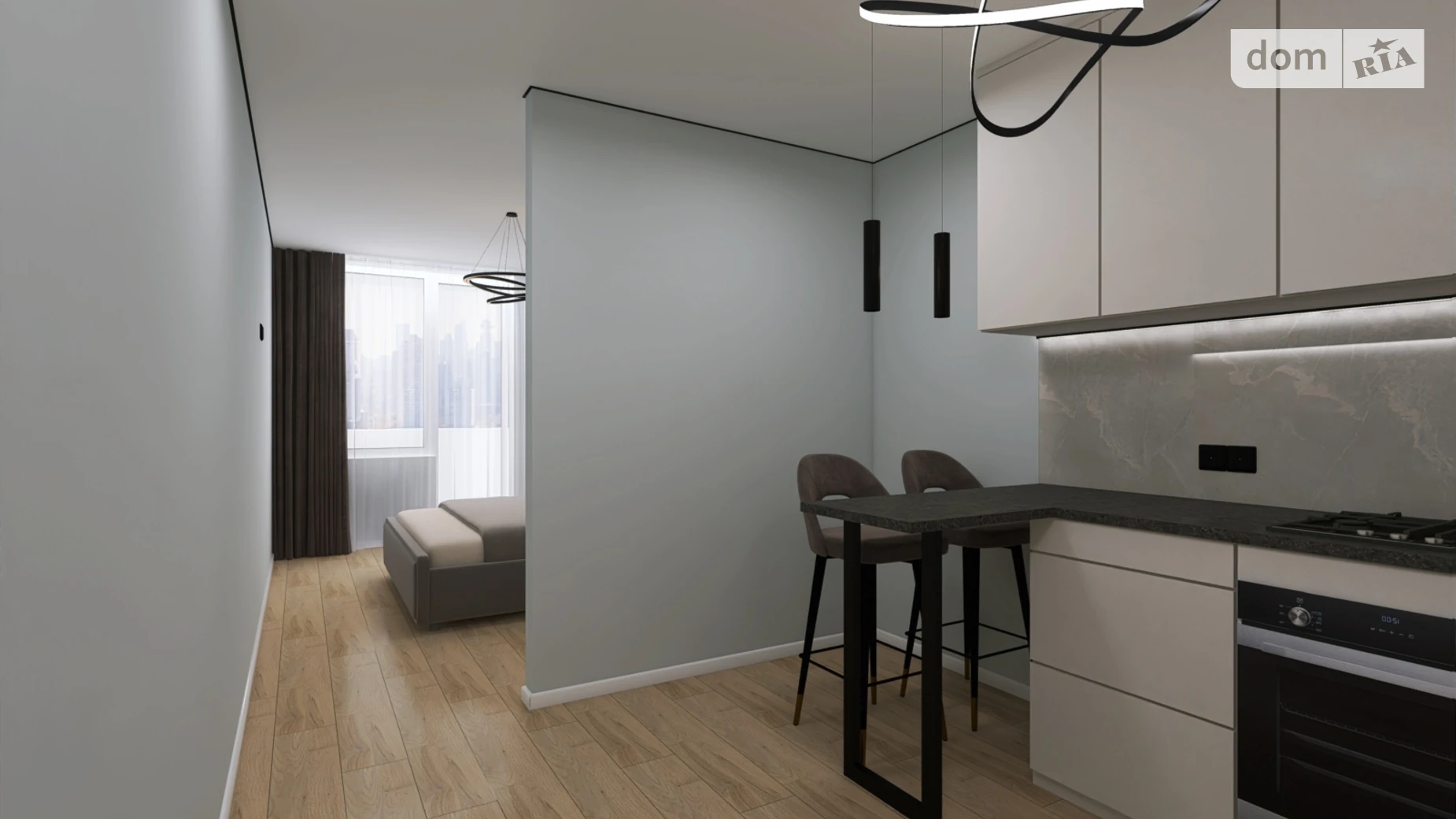 1-кімнатна квартира 33 кв. м у Тернополі, цена: 49000 $ - фото 3