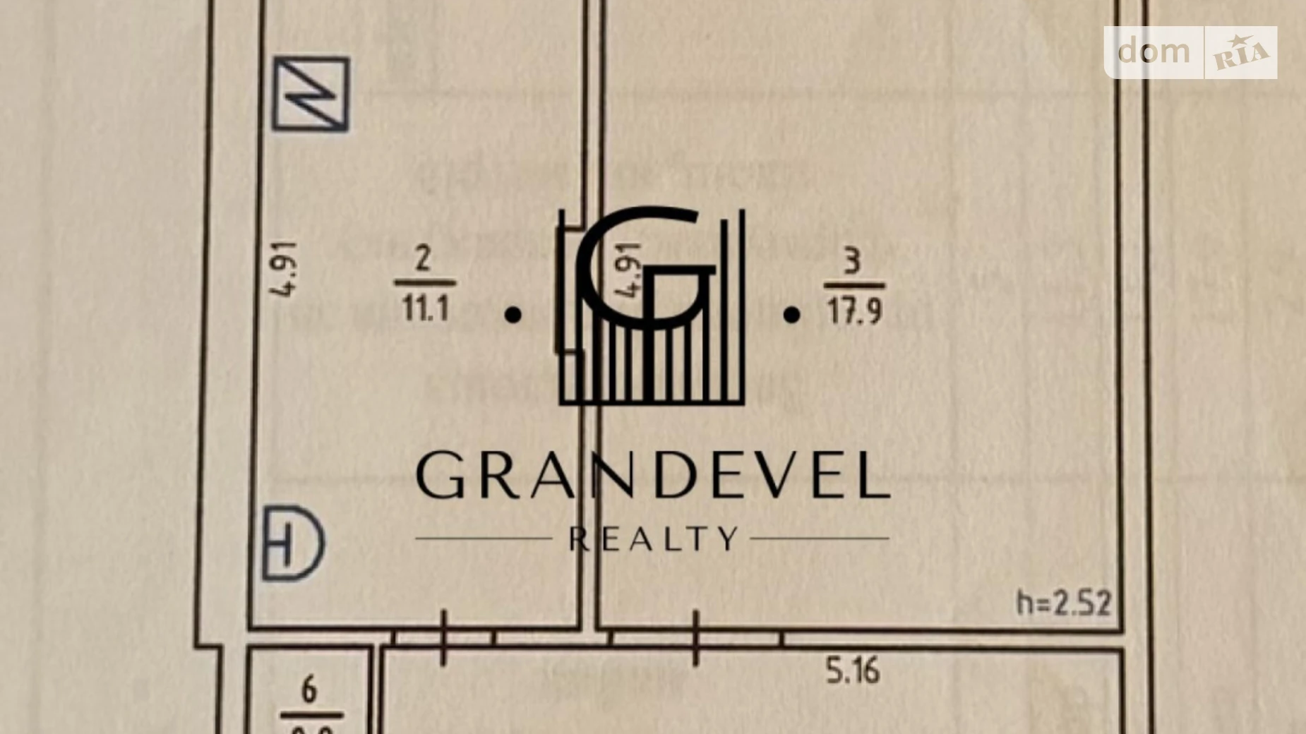 Продается 1-комнатная квартира 52.5 кв. м в Киеве, просп. Владимира Ивасюка, 16Г - фото 2