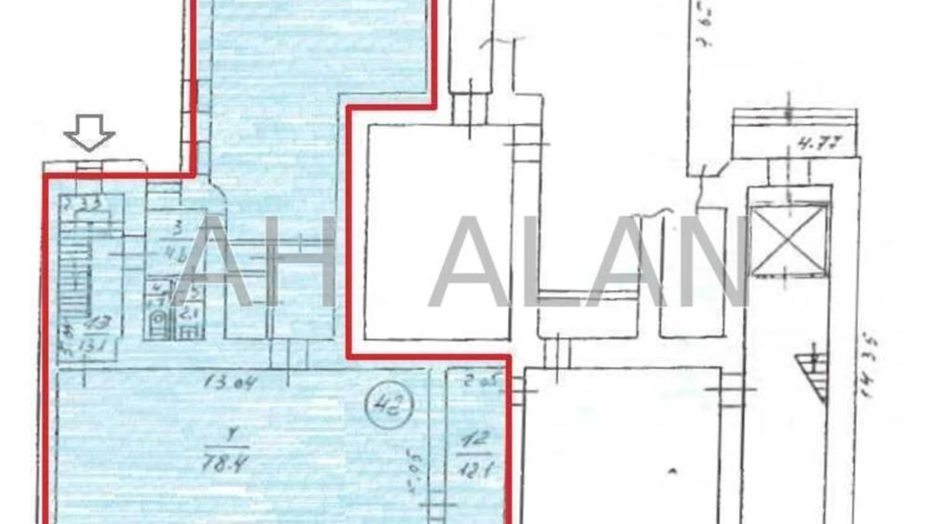 Сдается в аренду офис 185 кв. м в бизнес-центре, цена: 115000 грн - фото 3