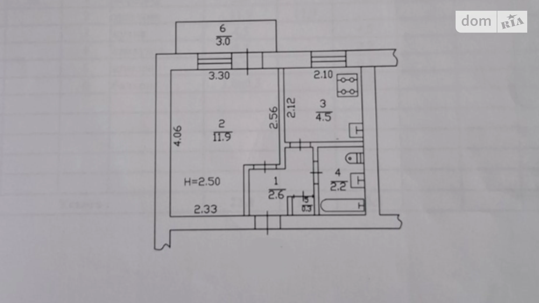 Продается 1-комнатная квартира 22.4 кв. м в Николаеве, цена: 11500 $ - фото 5