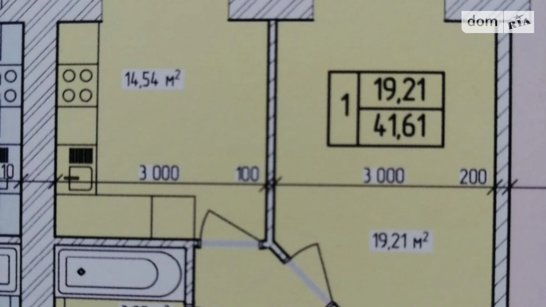 Продается 1-комнатная квартира 43 кв. м в Хмельницком, ул. Озерная, 16Б корпус 3 - фото 4
