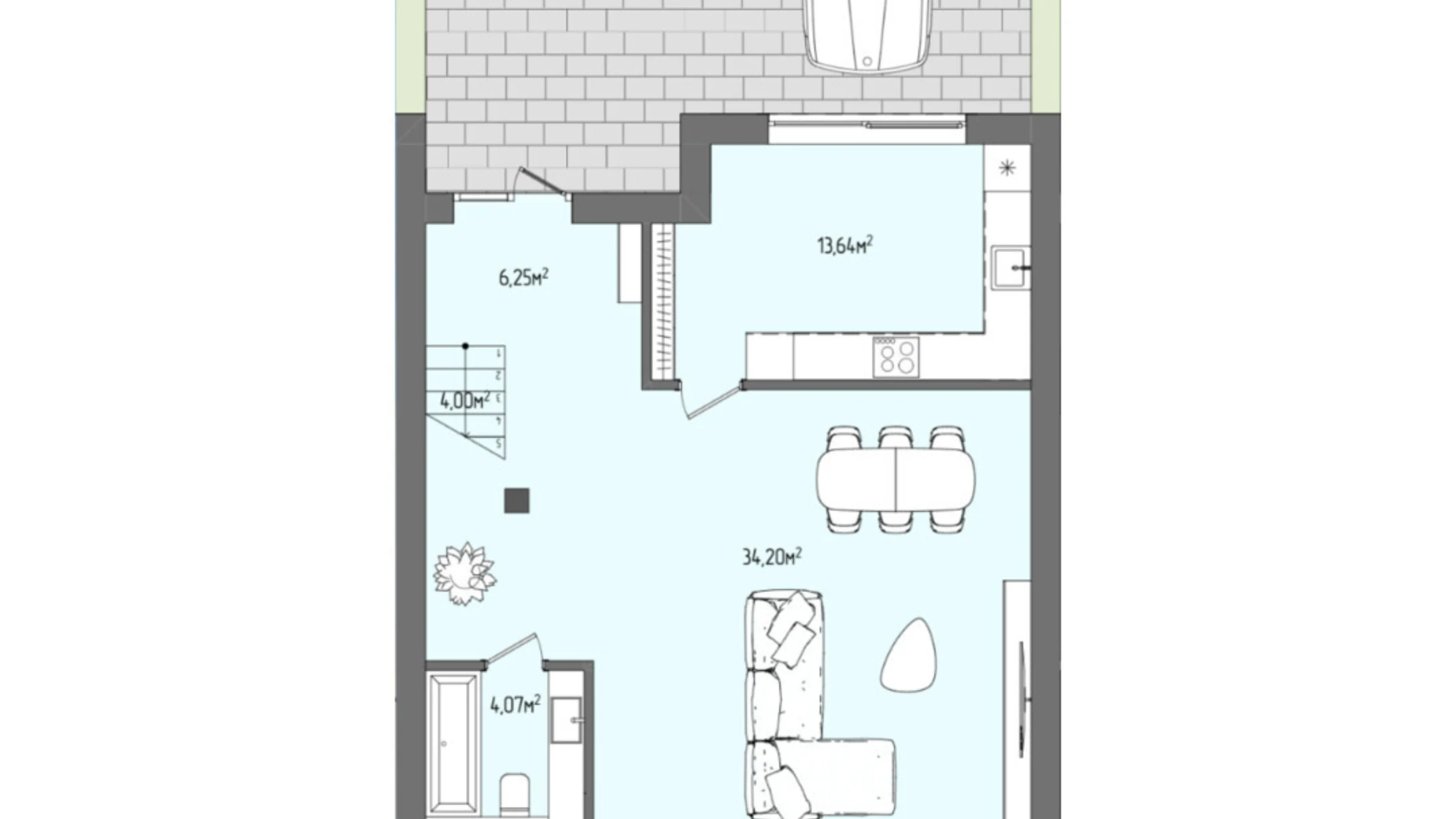 ул. Западная Окружная Юго-Западный Хмельницкий КГ HOLLYWOOD, цена: 87650 $ - фото 2