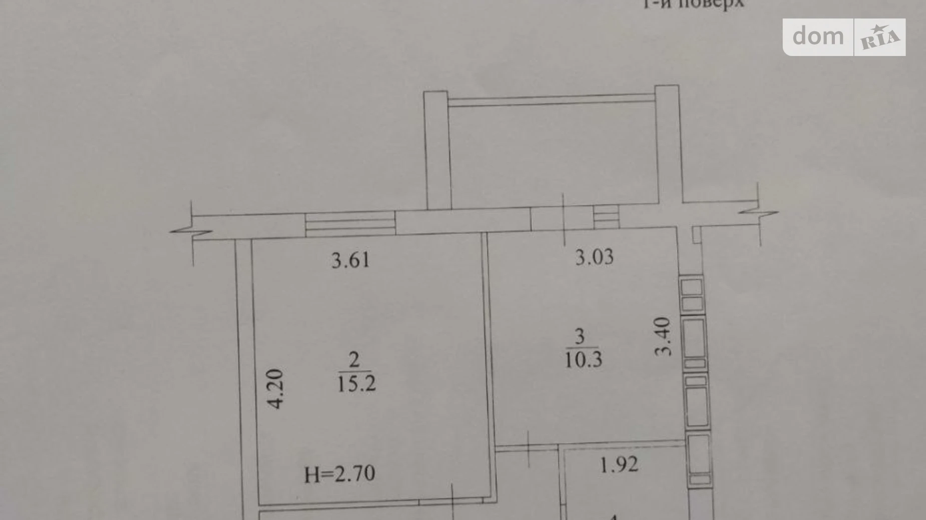 Продається 1-кімнатна квартира 41.8 кв. м у Харкові, вул. Полтавський Шлях, 184А корпус 18 - фото 2