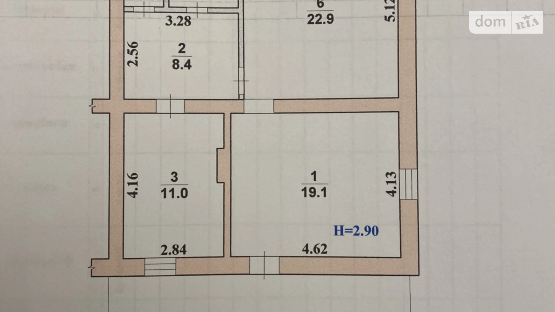 Сдается в аренду помещения свободного назначения 68.8 кв. м в 2-этажном здании, цена: 700 $ - фото 3