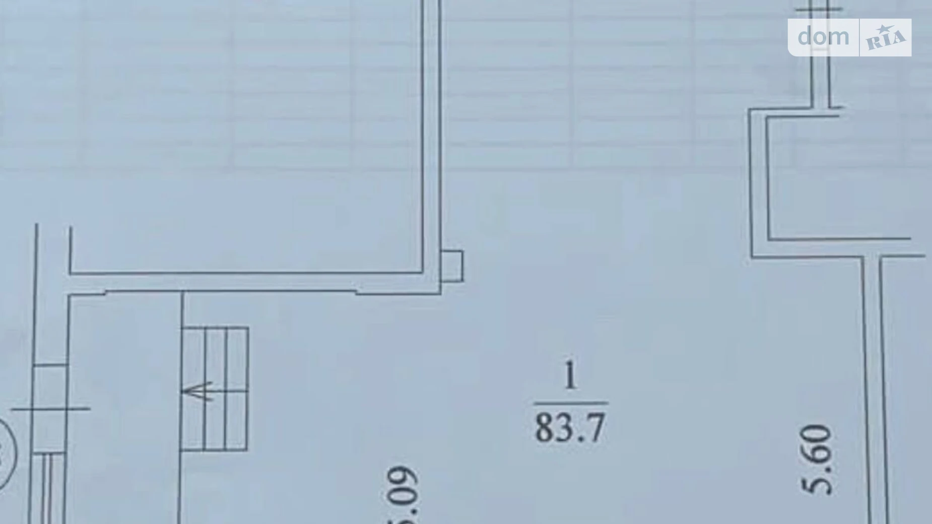 Здається в оренду приміщення вільного призначення 83.7 кв. м в 5-поверховій будівлі, цена: 837 $ - фото 2