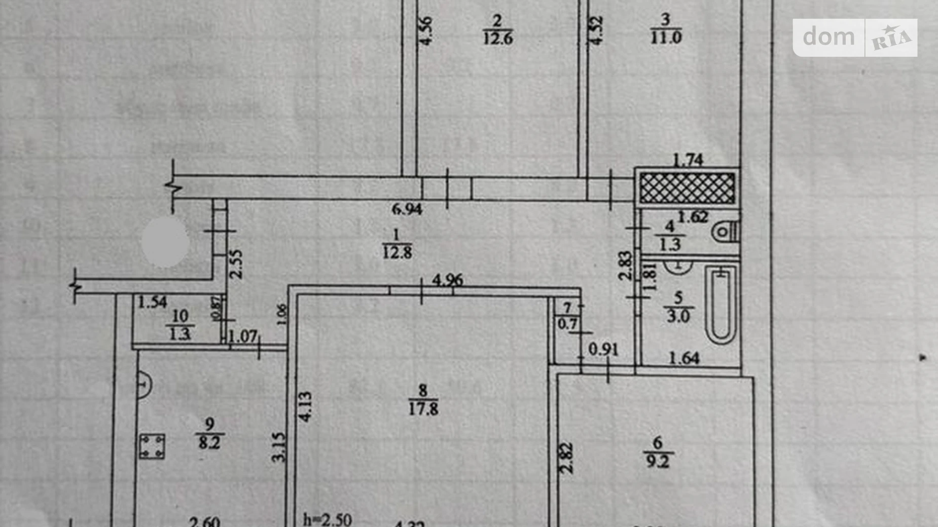 Продається 4-кімнатна квартира 82.1 кв. м у Слобожанському, вул. Будівельників - фото 4