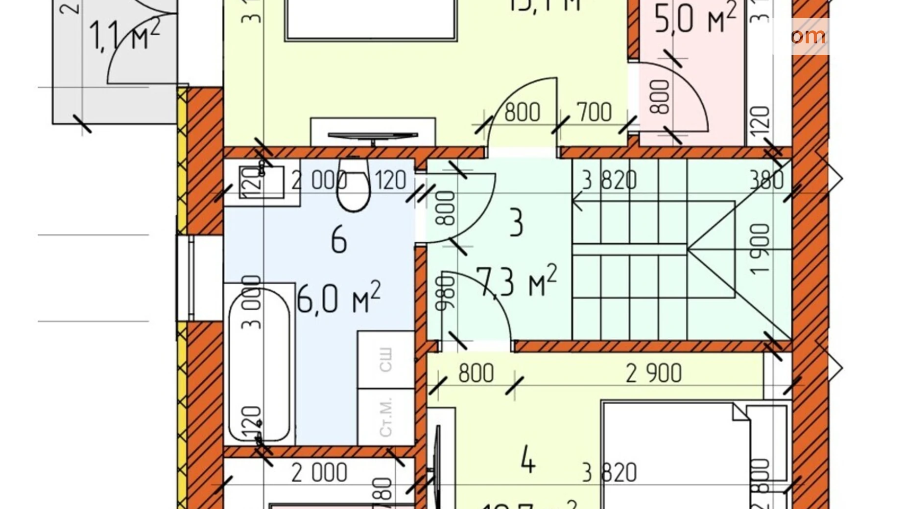 ул. Архитекторская, 15 Стрижавка Квадродуплекс на Архітекторской, цена: 55000 $ - фото 2