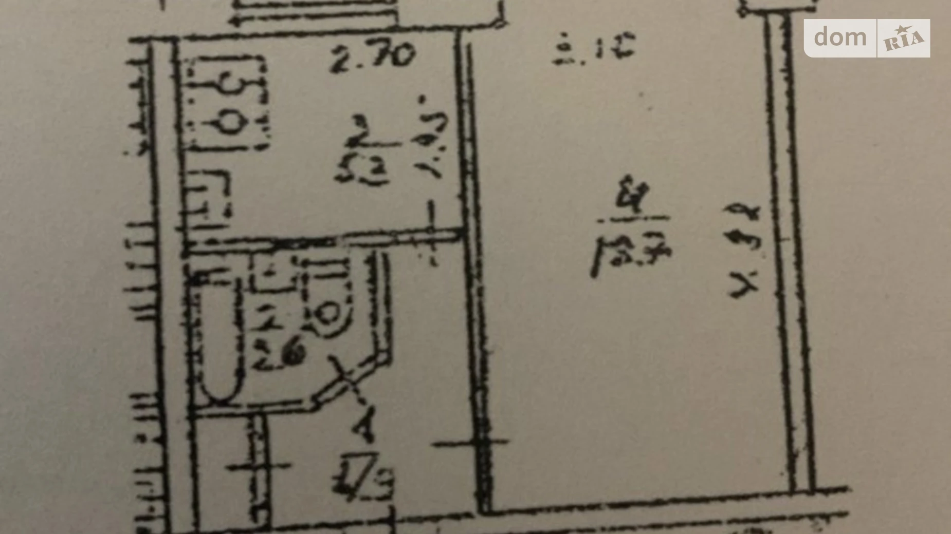 Продается 1-комнатная квартира 32.6 кв. м в Киеве, ул. Митрополита Василия Липковского(Урицкого), 15 - фото 2