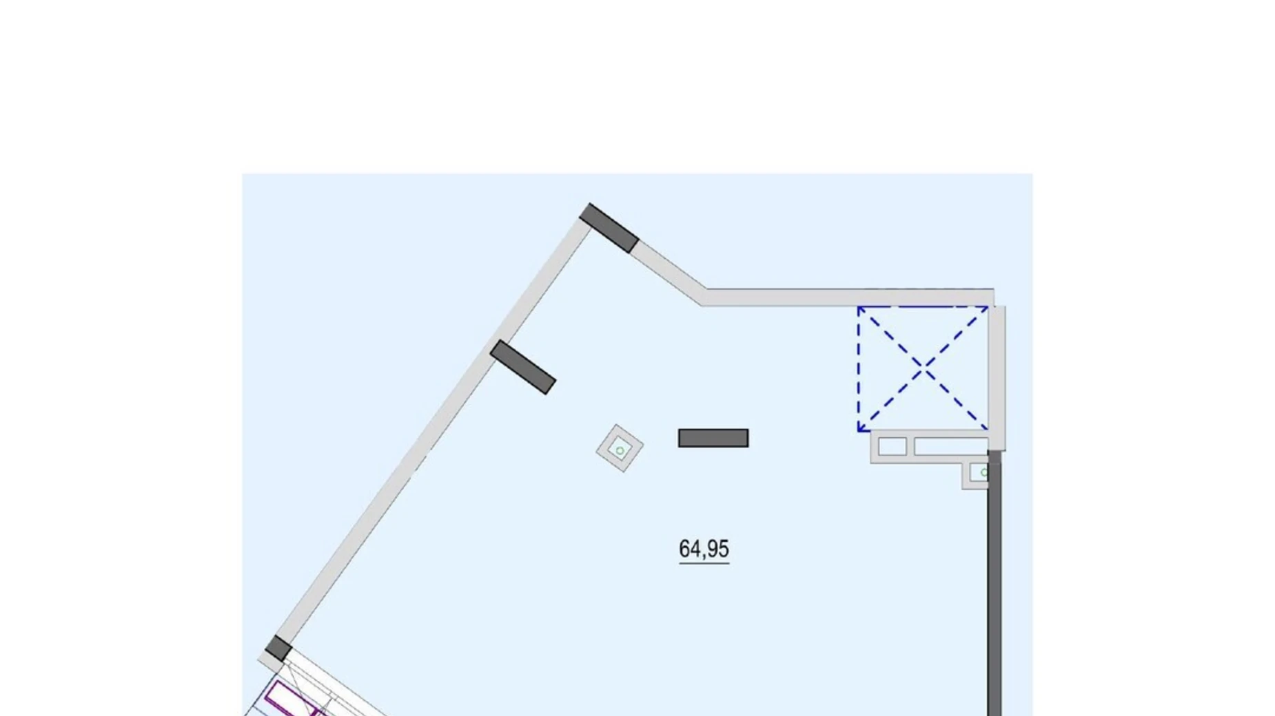 Продается офис 64.95 кв. м в бизнес-центре, цена: 139473 $ - фото 2