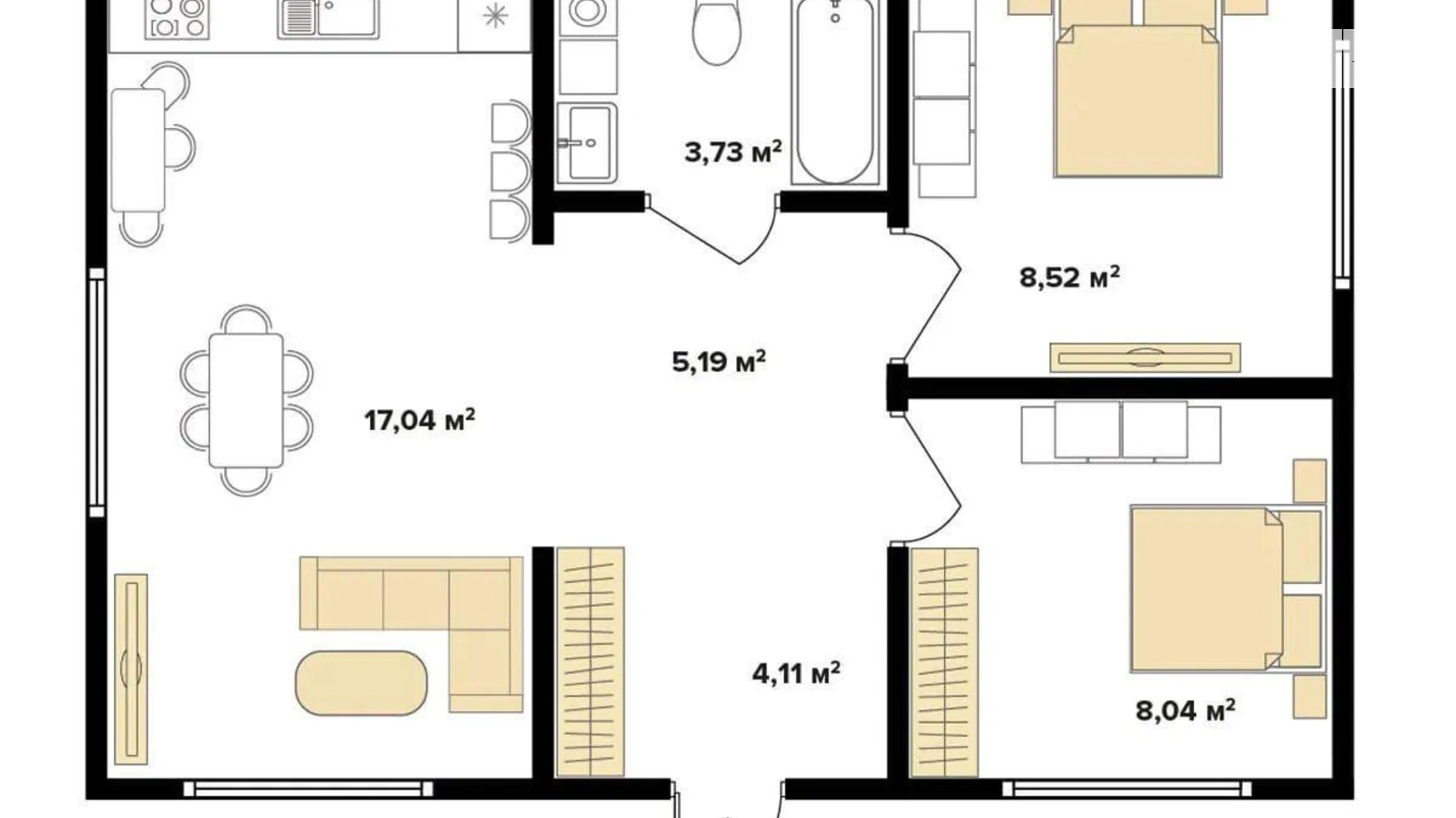 Продається одноповерховий будинок 54 кв. м з банею/сауною, цена: 40000 $ - фото 2