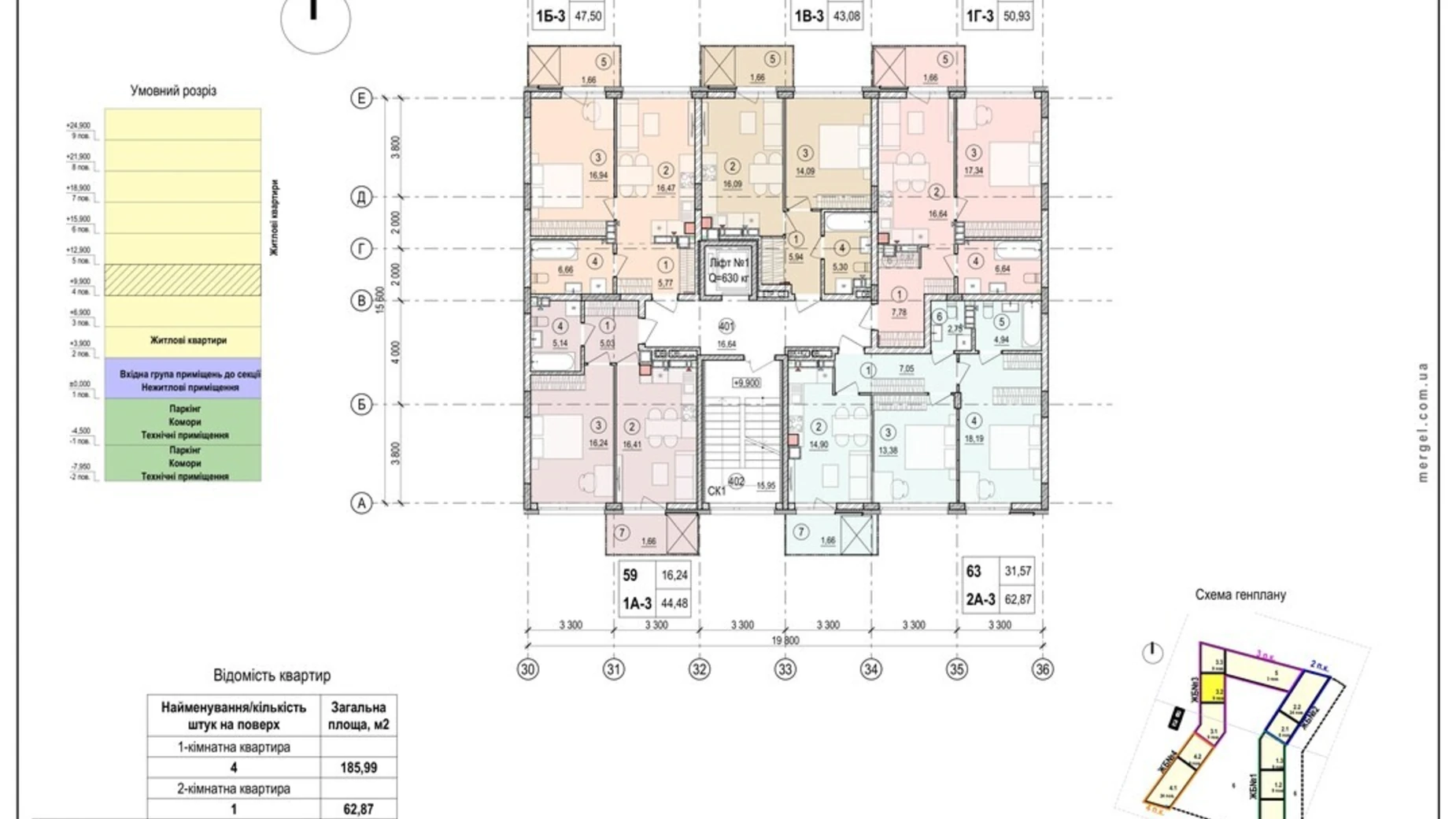Продается 1-комнатная квартира 50.93 кв. м в Виннице, ул. Келецкая, 121 - фото 5