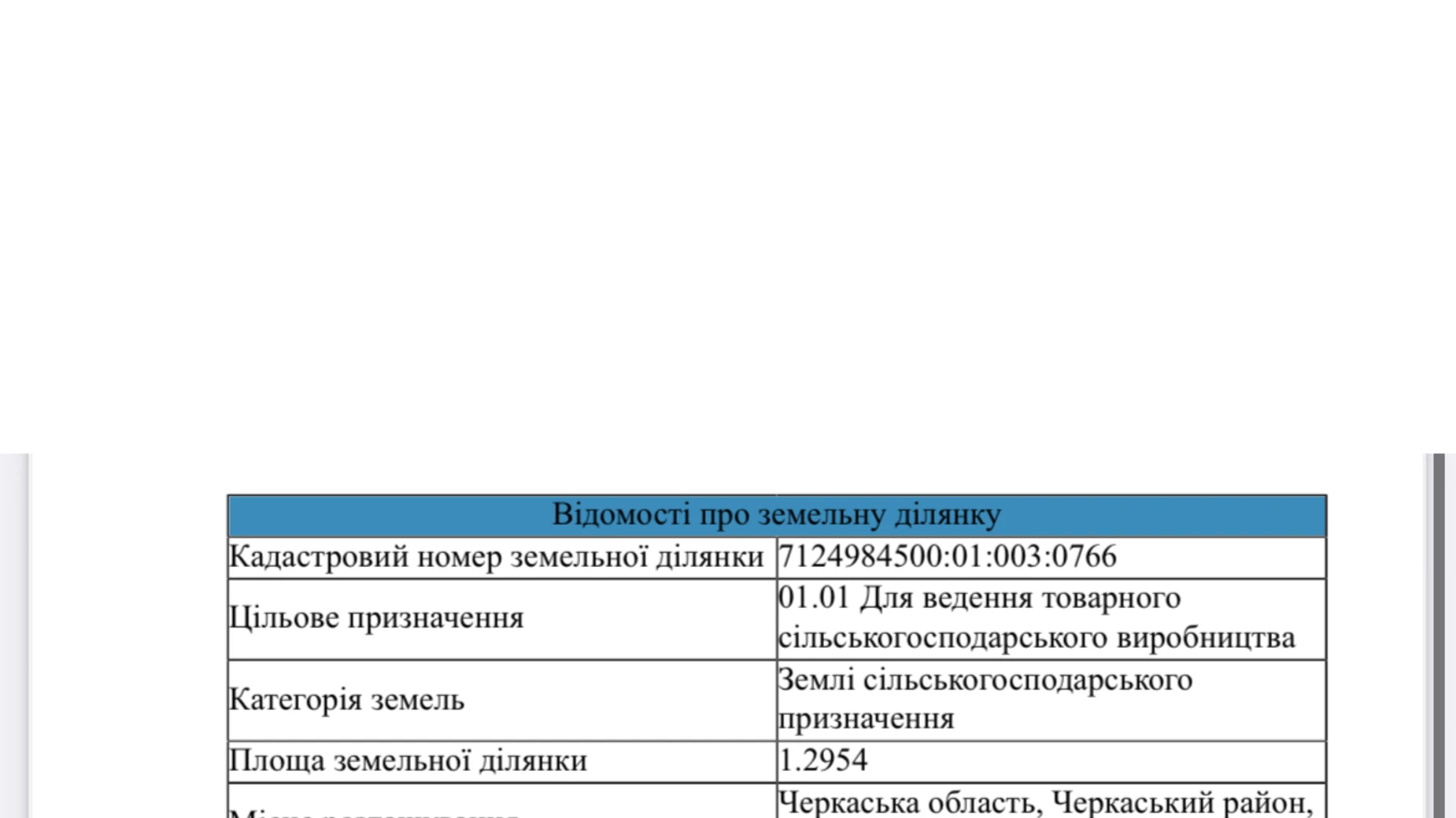 Продается земельный участок 1.2954 соток в Черкасской области, цена: 3627 $ - фото 5