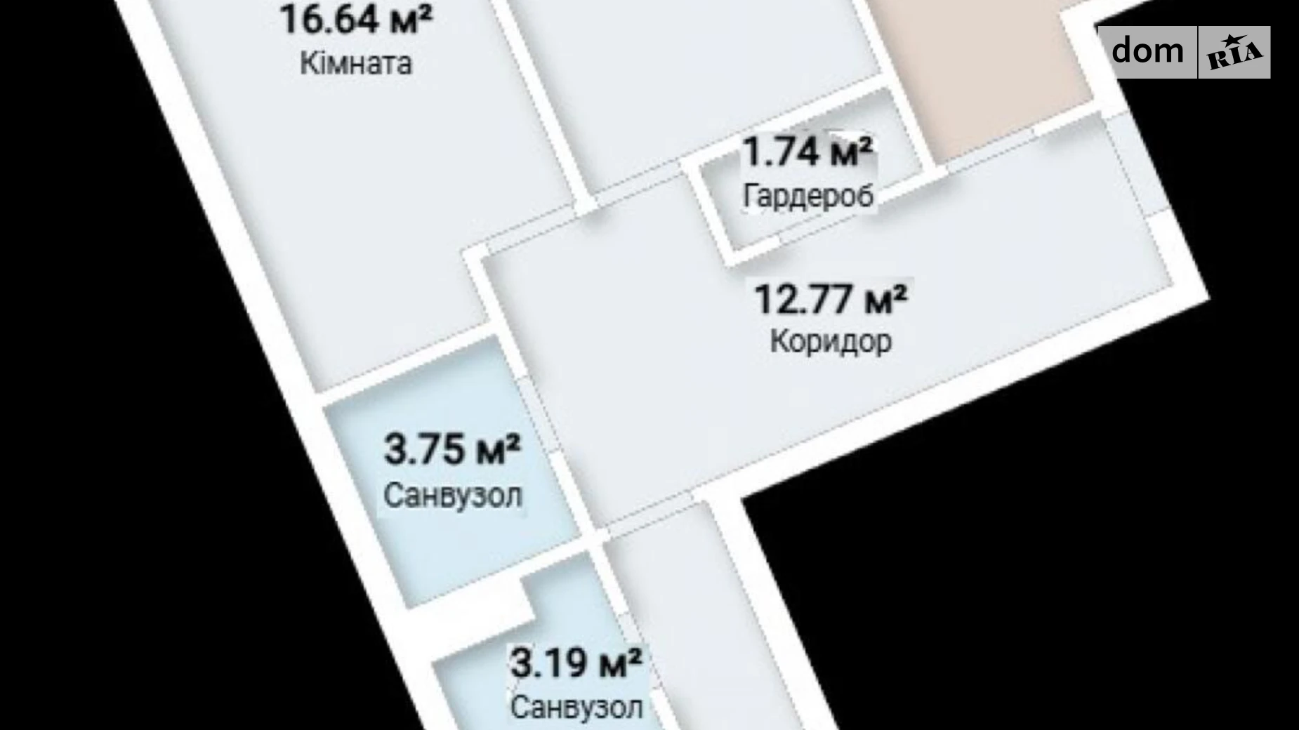Продается 3-комнатная квартира 90.7 кв. м в, цена: 99300 $ - фото 2