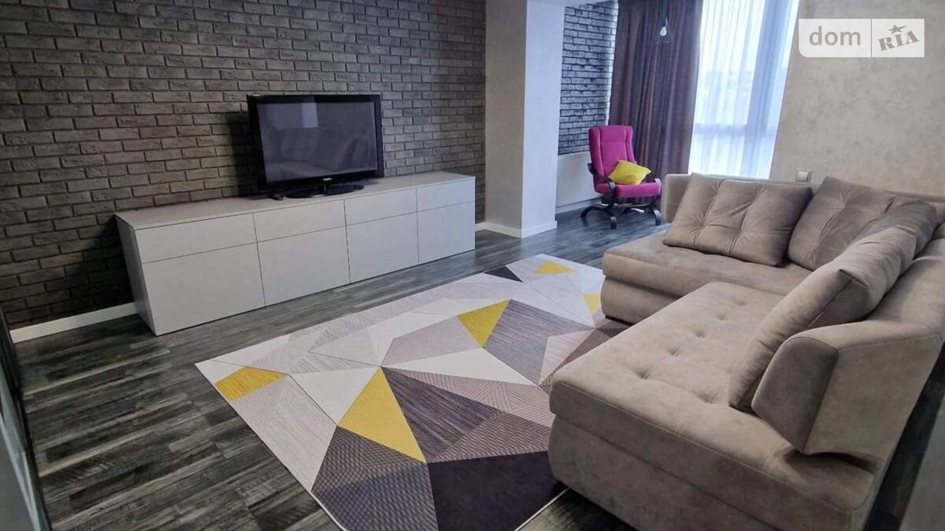 1-комнатная квартира 60 кв. м в Тернополе, ул. Котляревского, 69 - фото 3