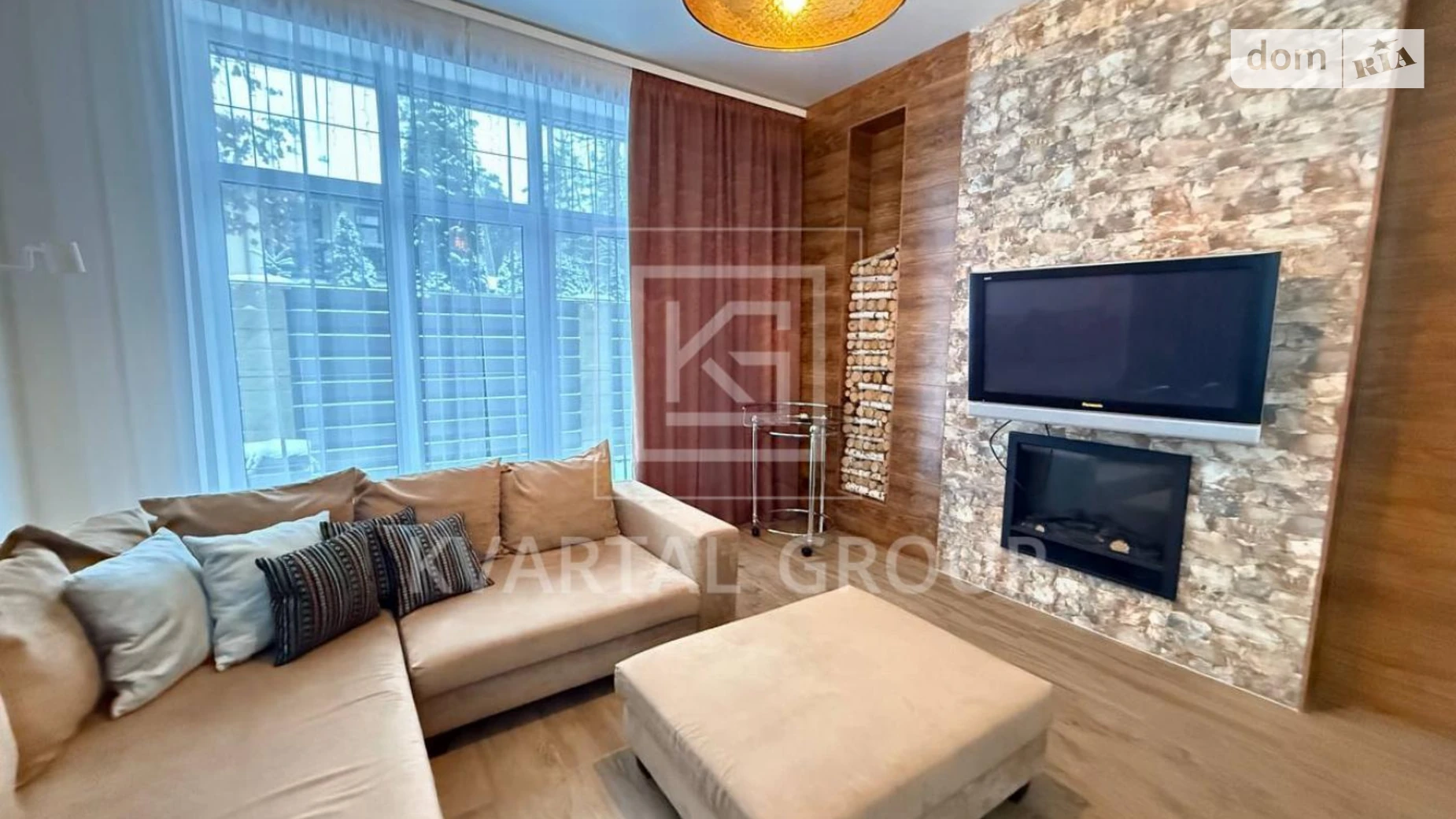 Сдается в аренду одноэтажный дом 120 кв. м с камином, цена: 55000 грн - фото 4