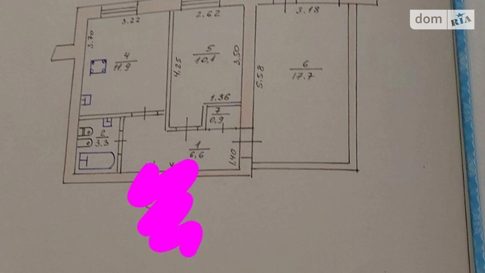 2-кімнатна квартира 52 кв. м у Тернополі - фото 2