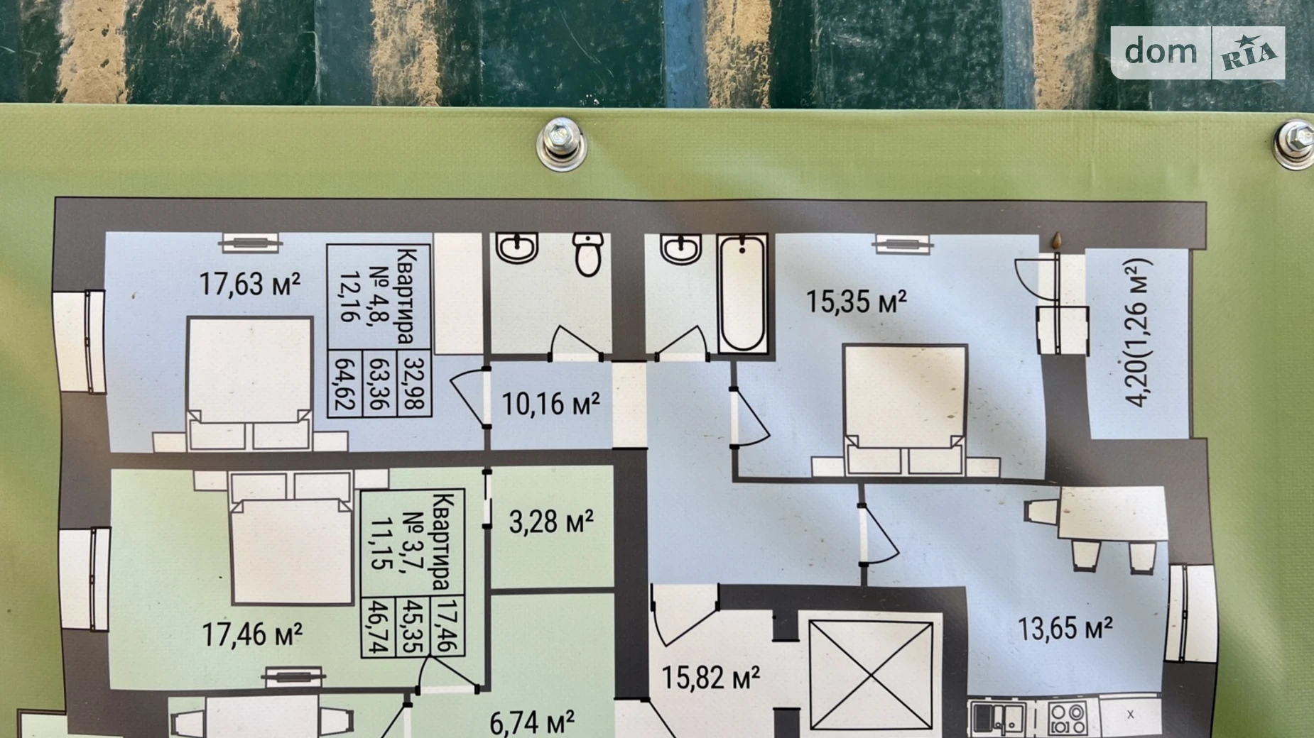 2-комнатная квартира 65 кв. м в Тернополе, цена: 56000 $ - фото 2