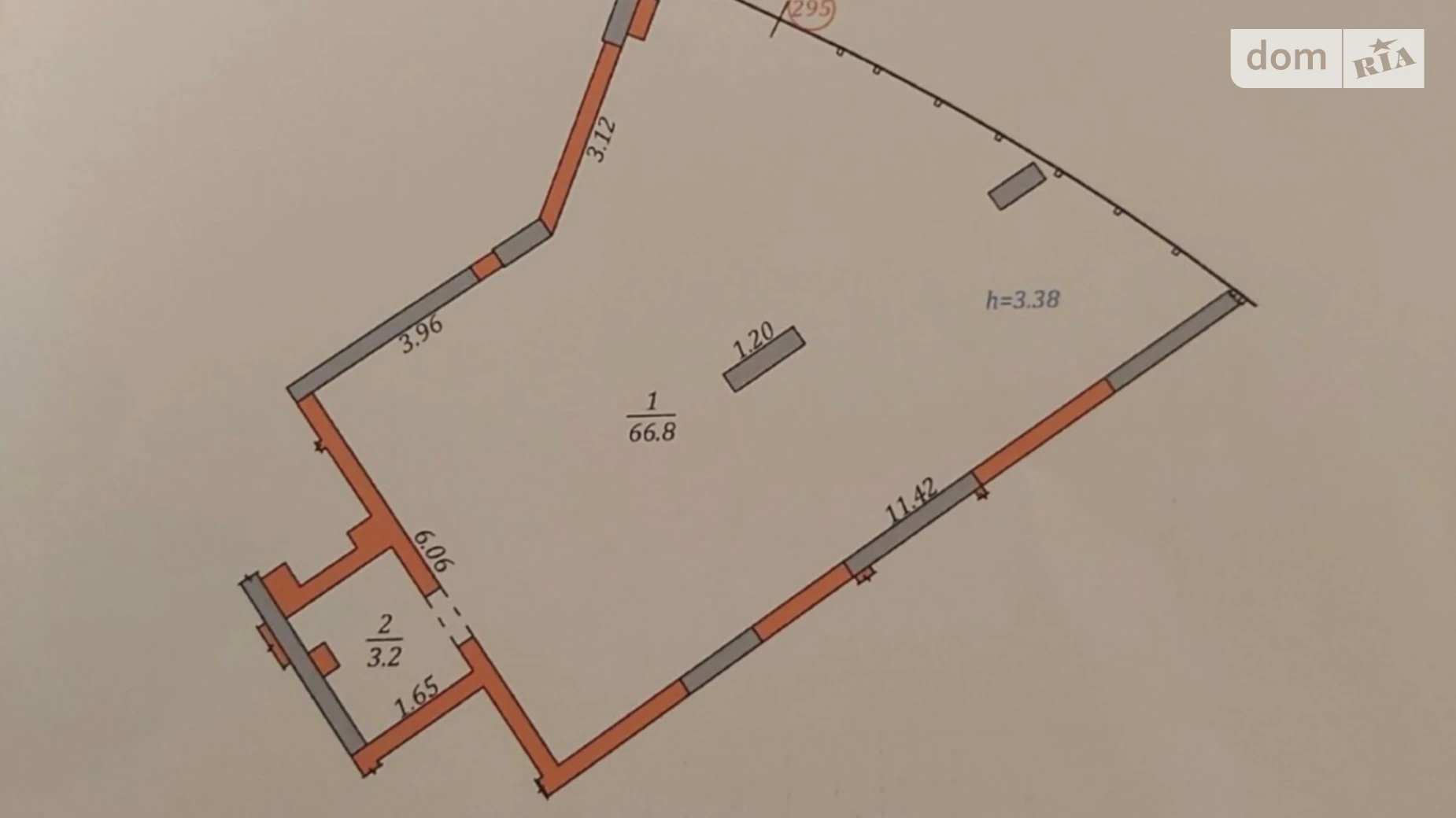 Продается помещения свободного назначения 70 кв. м в 4-этажном здании, цена: 190000 $ - фото 2