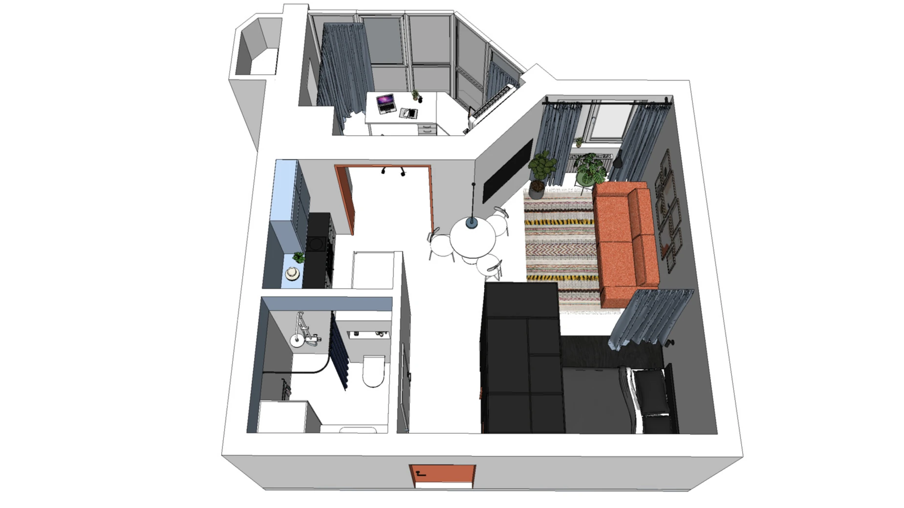 Продается 1-комнатная квартира 37.8 кв. м в Новоселках, ул. Мира, 2В - фото 3