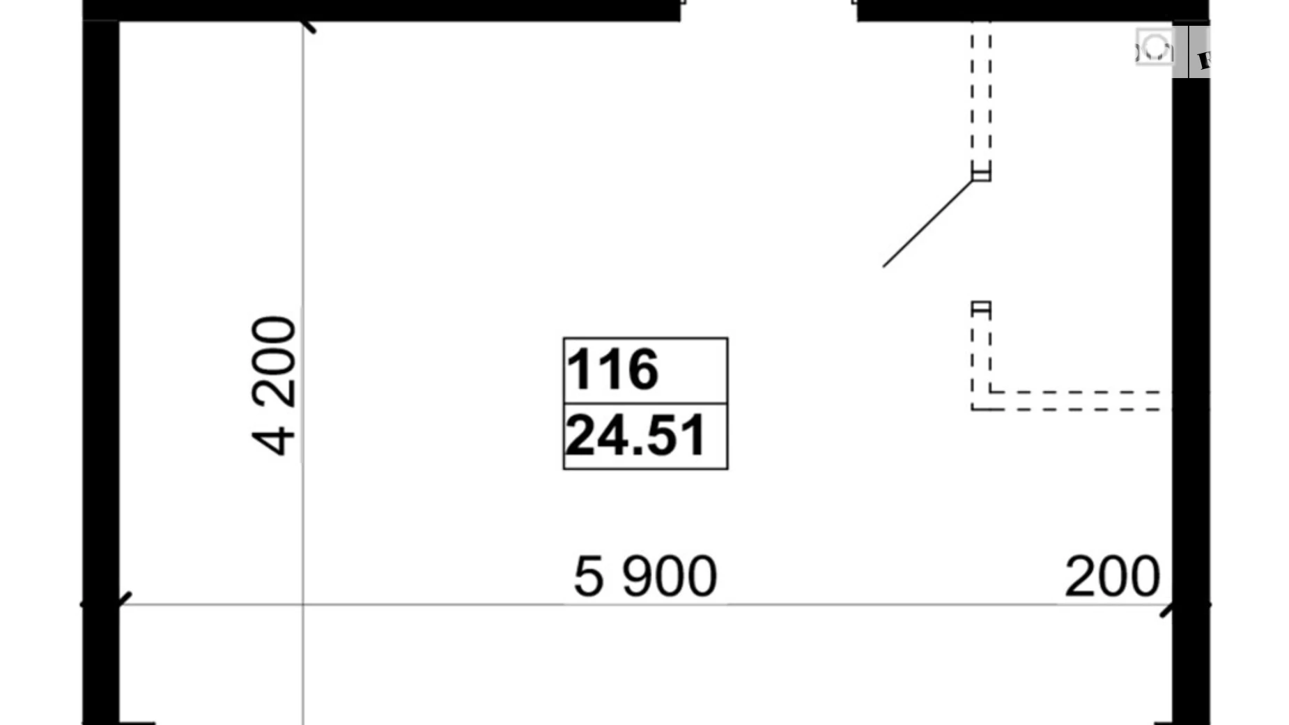 Продается офис 24.51 кв. м в бизнес-центре, цена: 36765 $ - фото 2