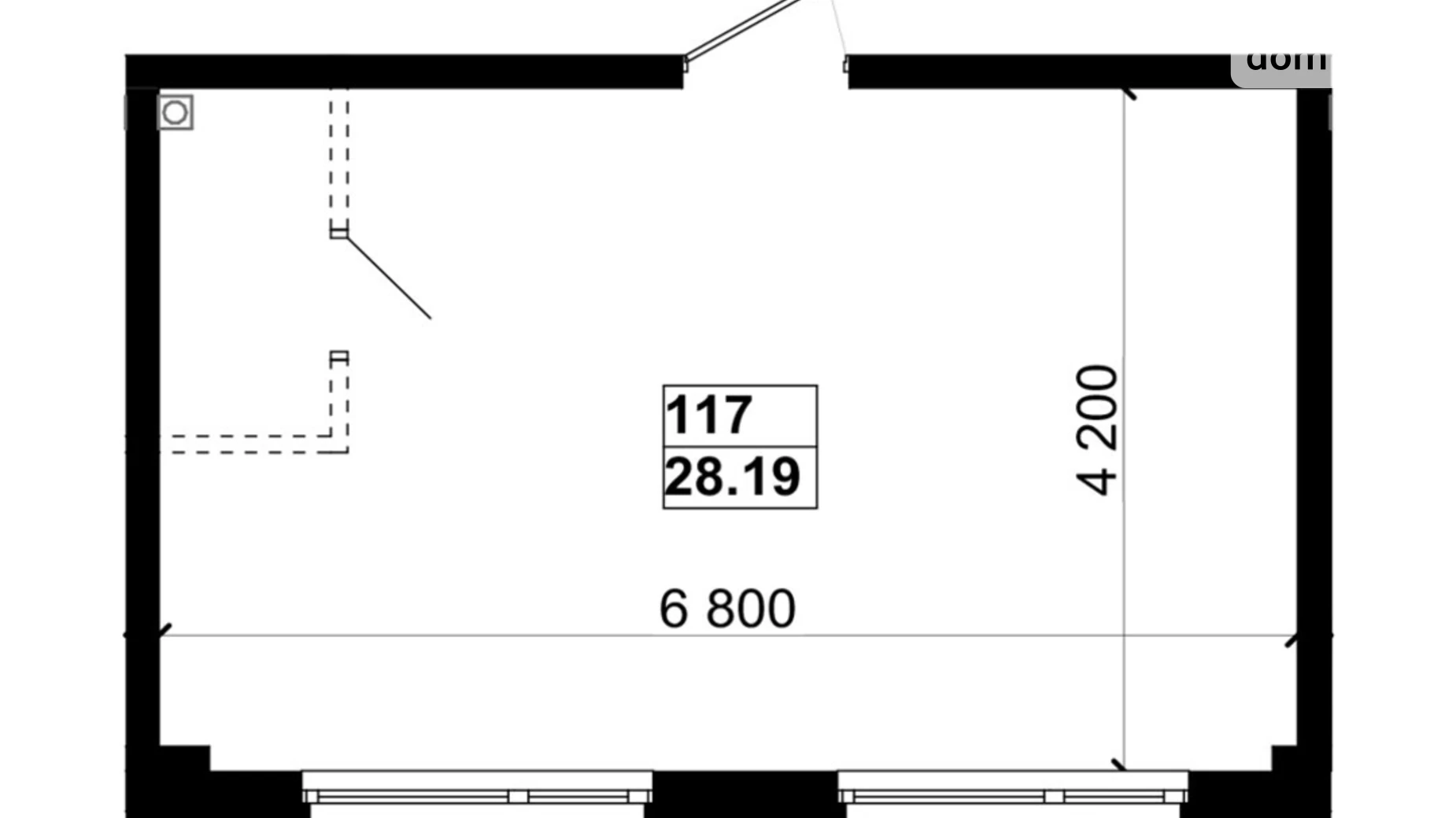 Продается офис 28.19 кв. м в бизнес-центре, цена: 42285 $ - фото 2