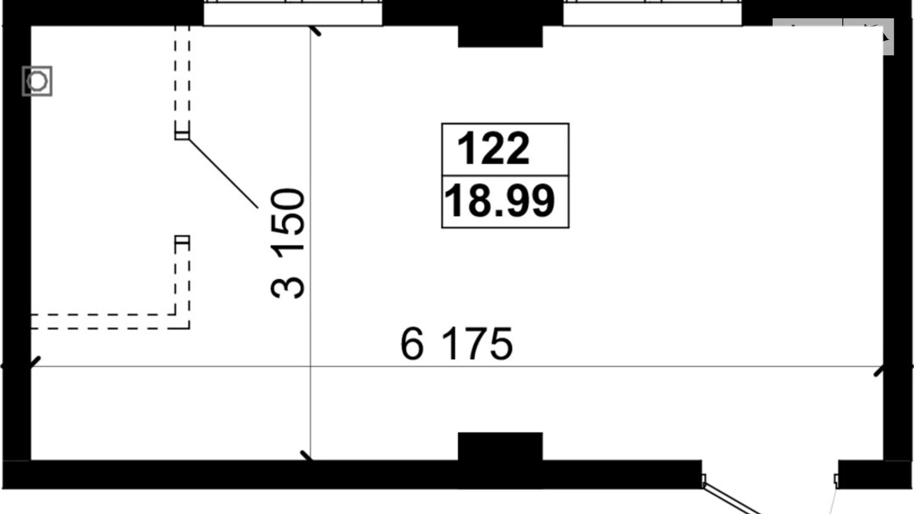 Продается офис 18.99 кв. м в бизнес-центре, цена: 28485 $ - фото 2